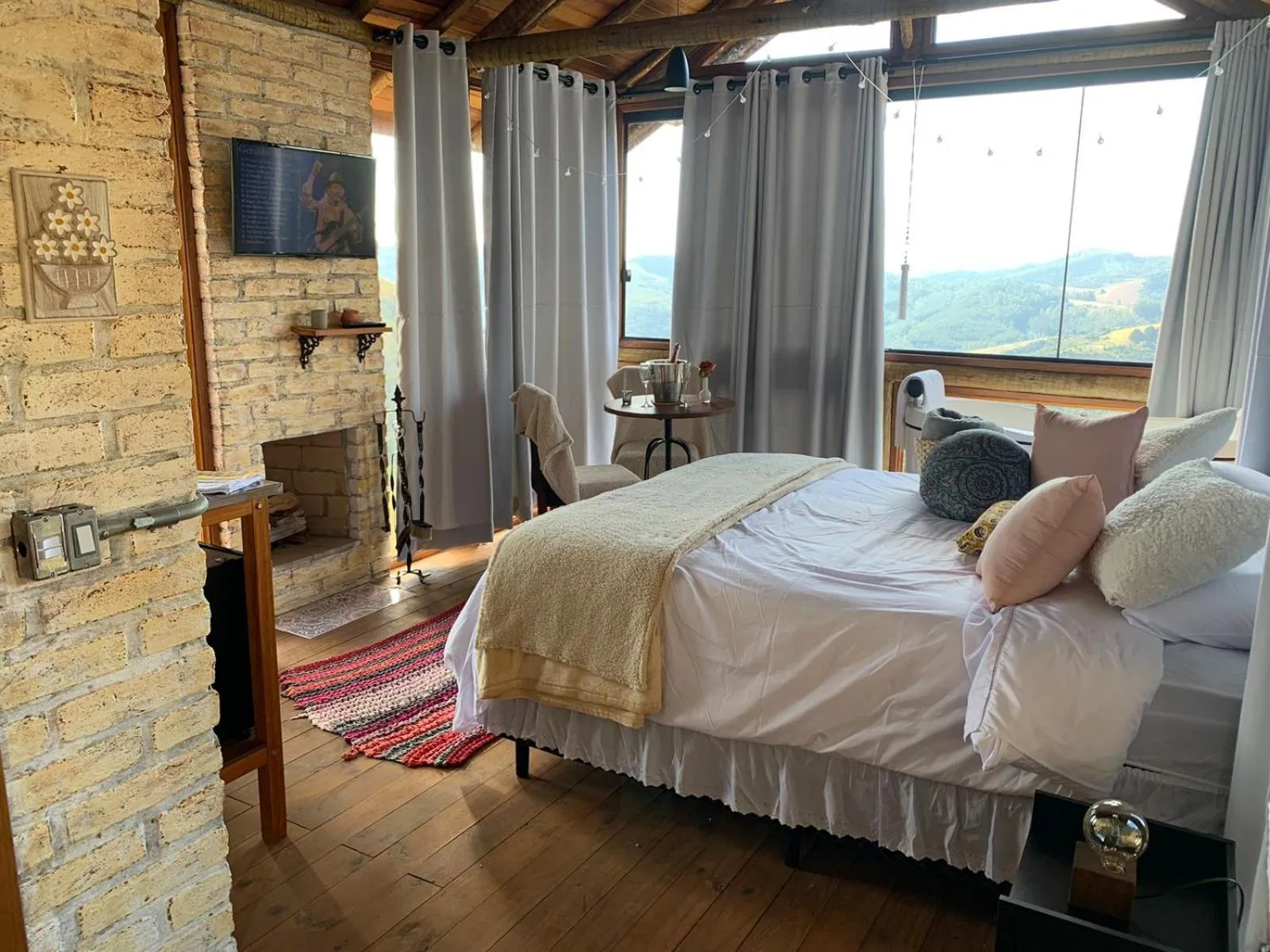 Bed in Montanha Home