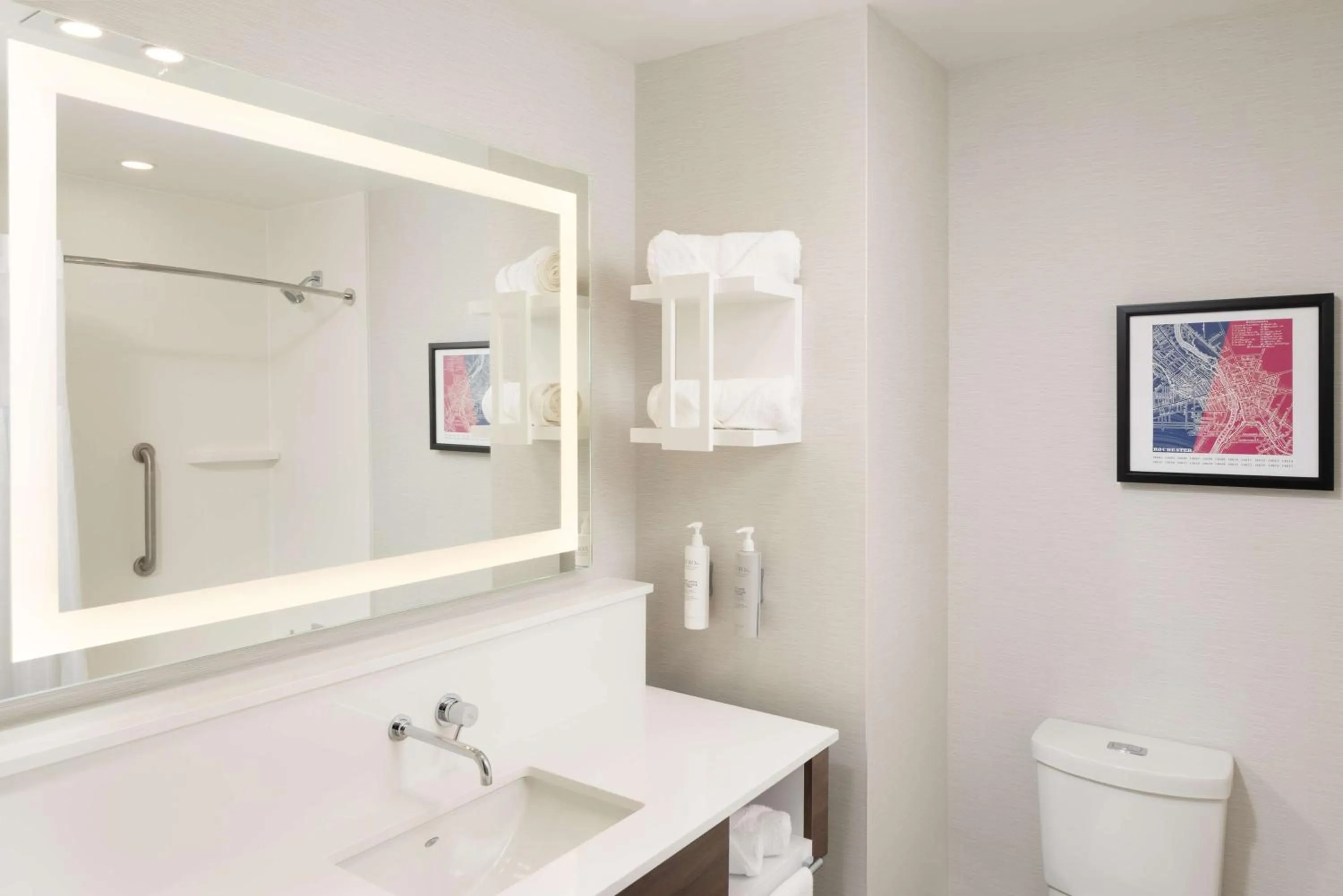 Bathroom in Hampton Inn & Suites Rochester Downtown