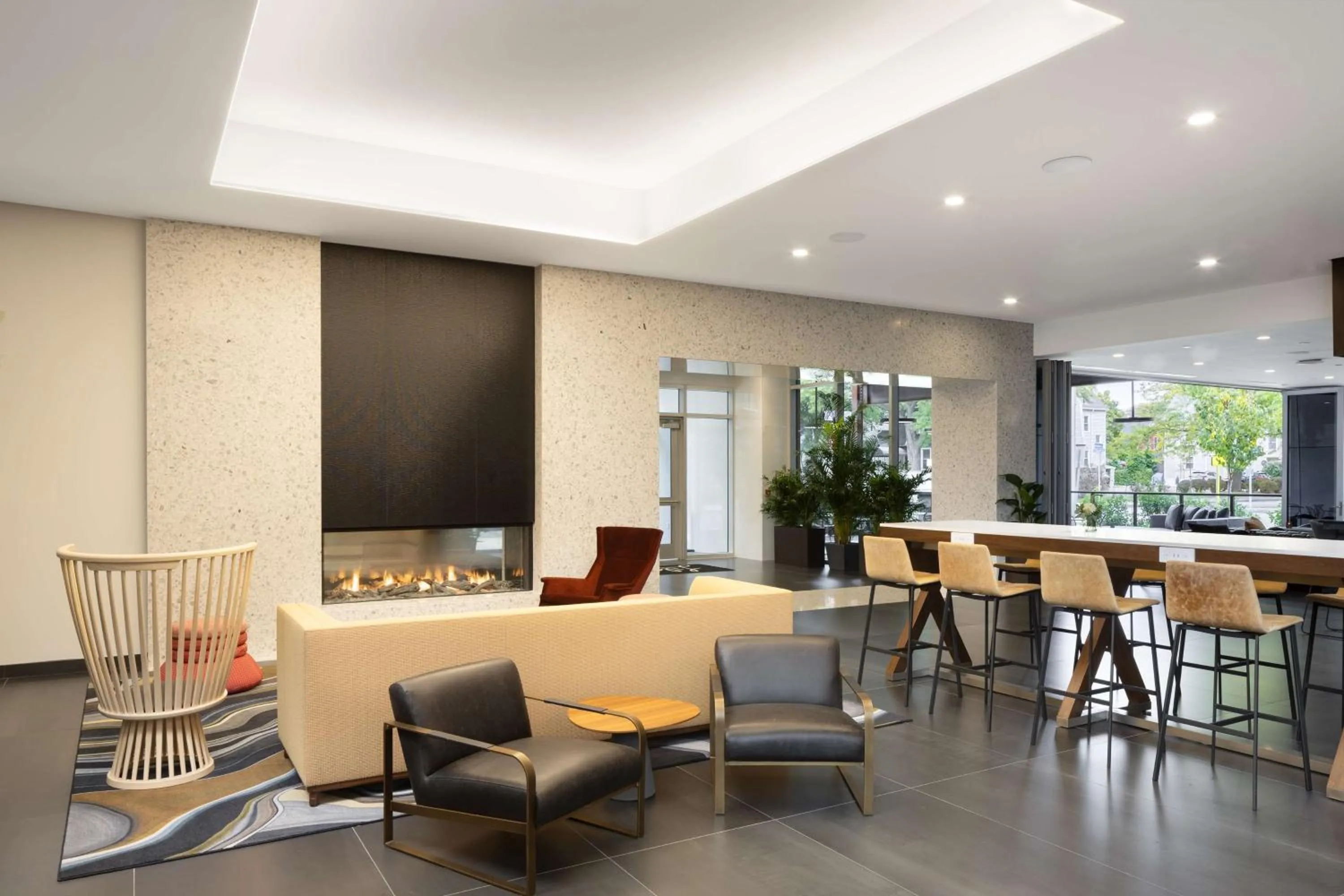 Lobby or reception in Hampton Inn & Suites Rochester Downtown