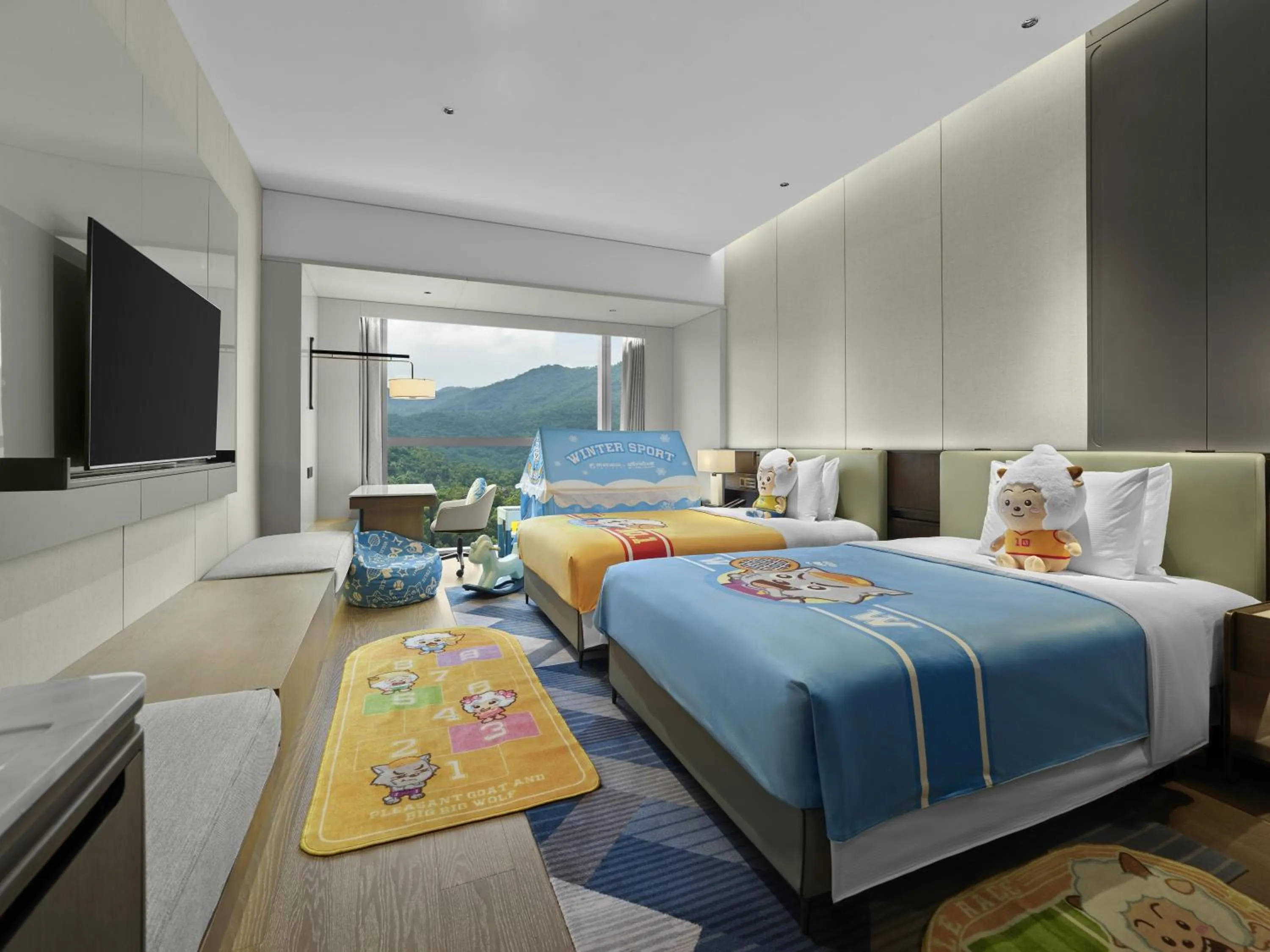 Bed in Hilton Zhuhai