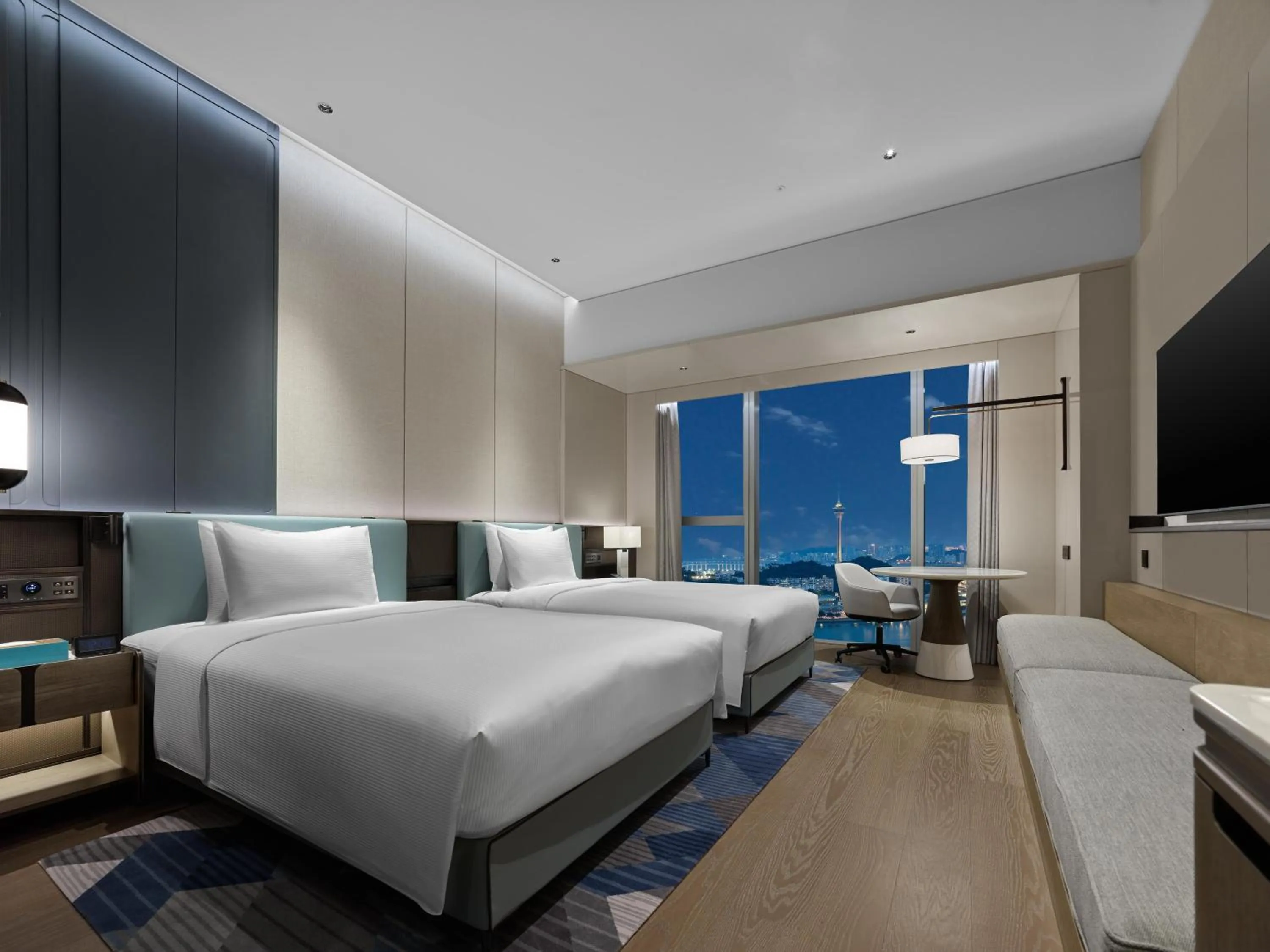 Bed in Hilton Zhuhai