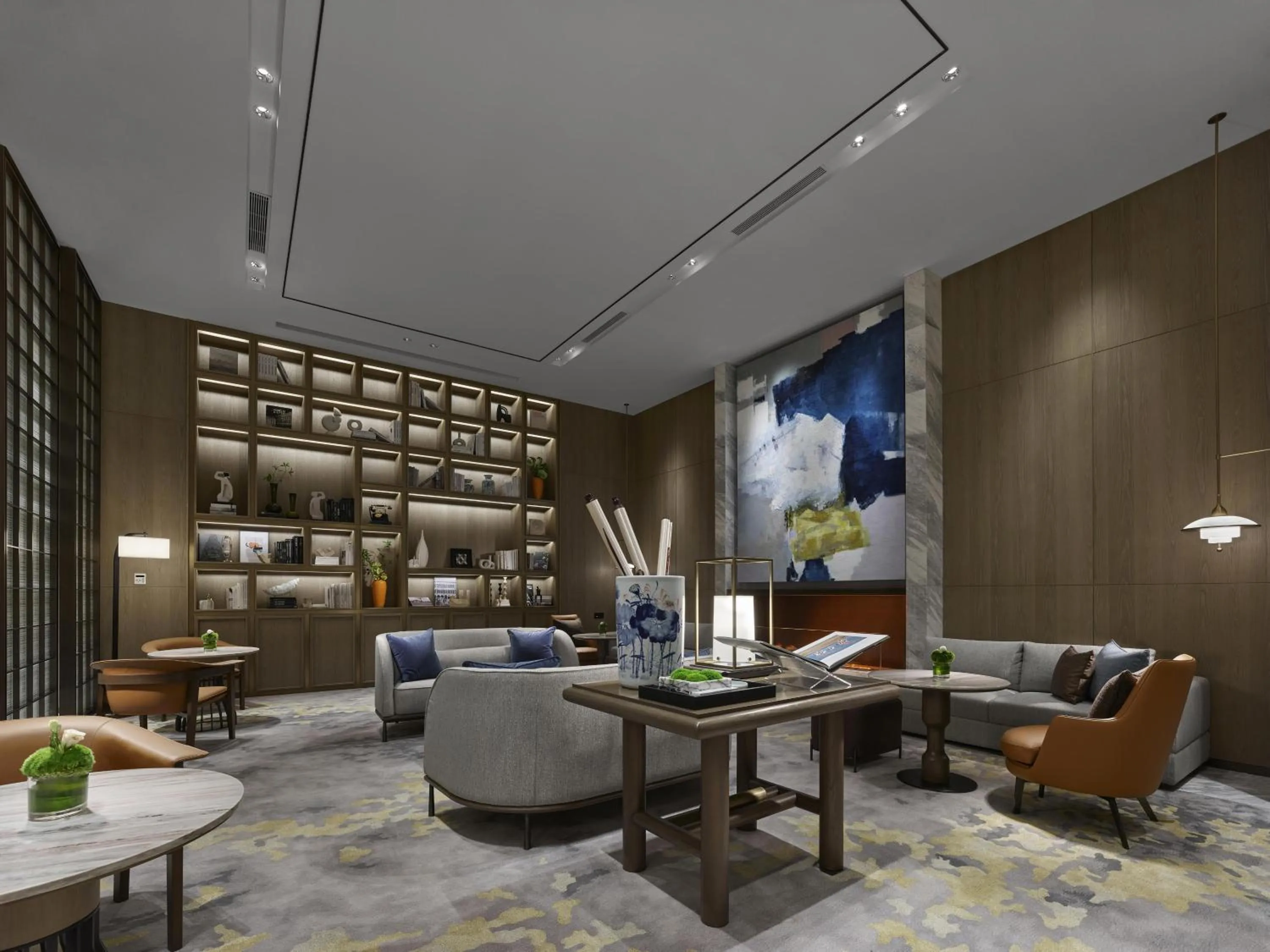 Lobby or reception in Hilton Zhuhai