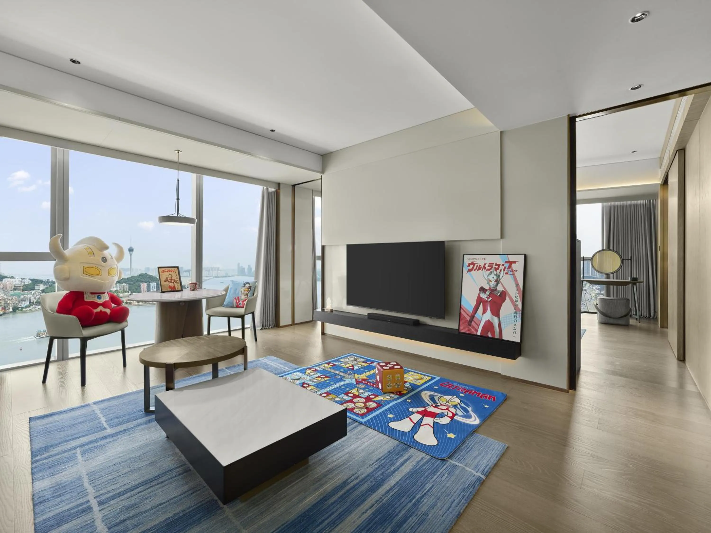 Living room in Hilton Zhuhai