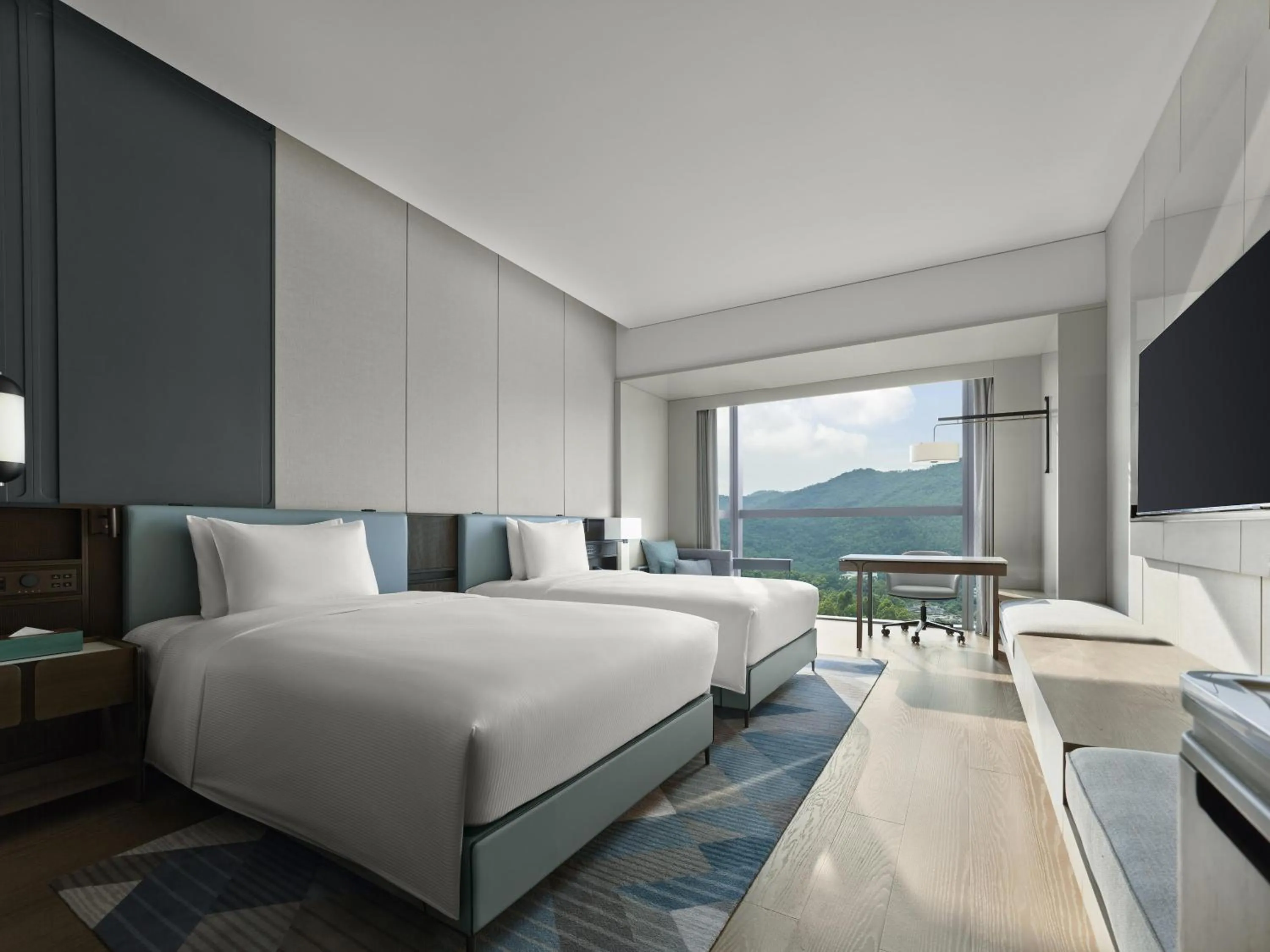 Bedroom, Bed in Hilton Zhuhai