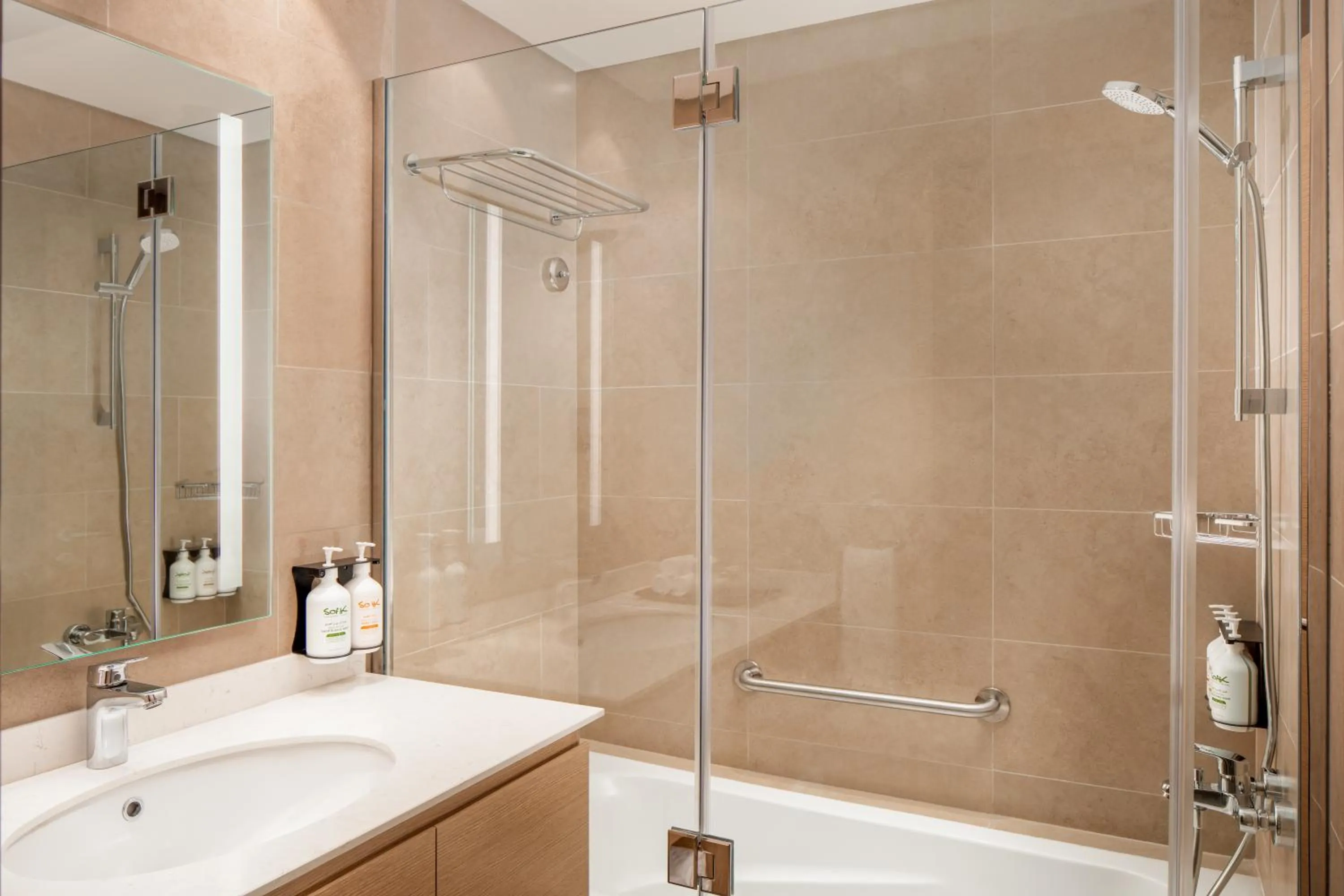 Bathroom in Holiday Inn & Suites - Dubai Science Park by IHG
