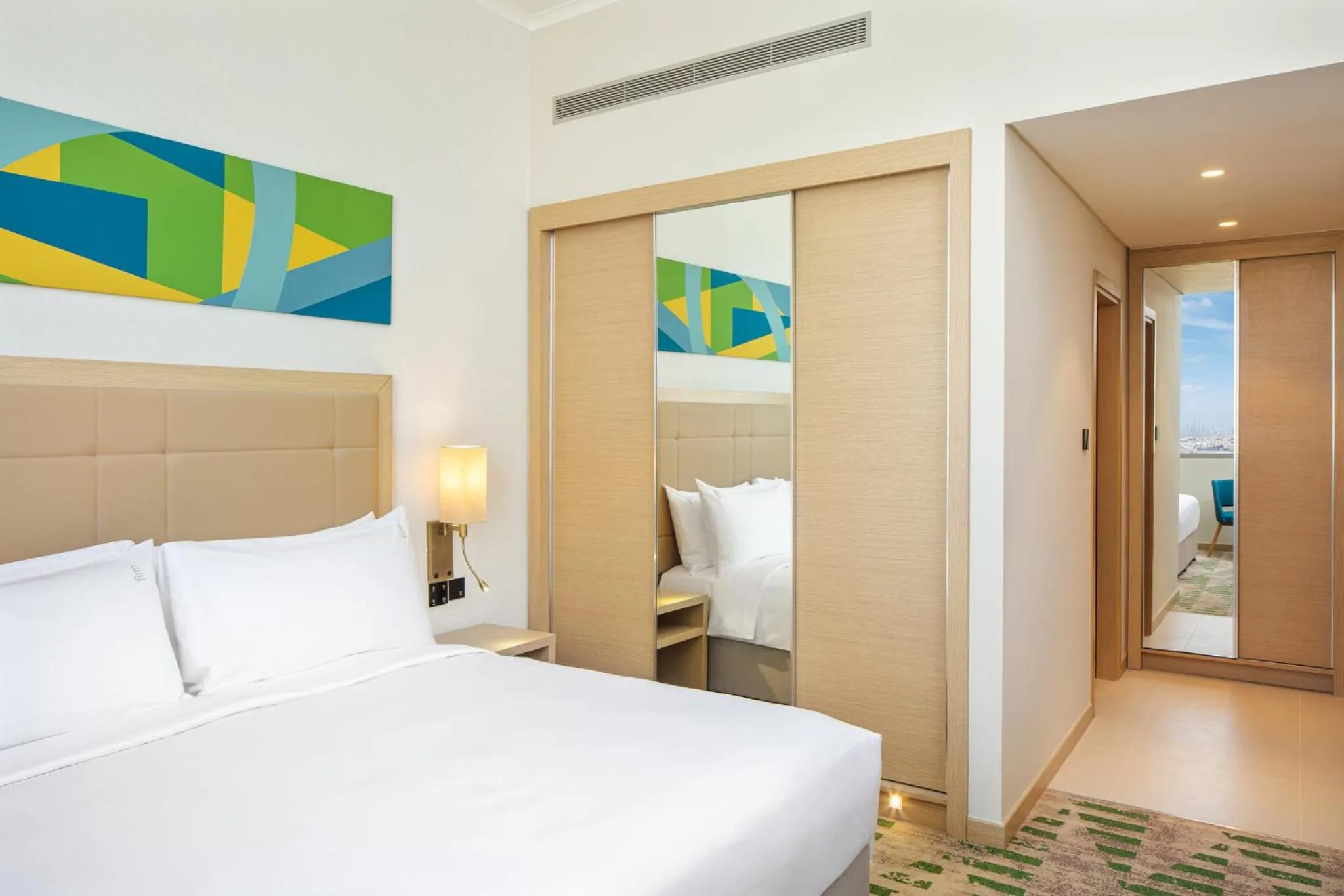 Photo of the whole room, Bed in Holiday Inn & Suites - Dubai Science Park by IHG