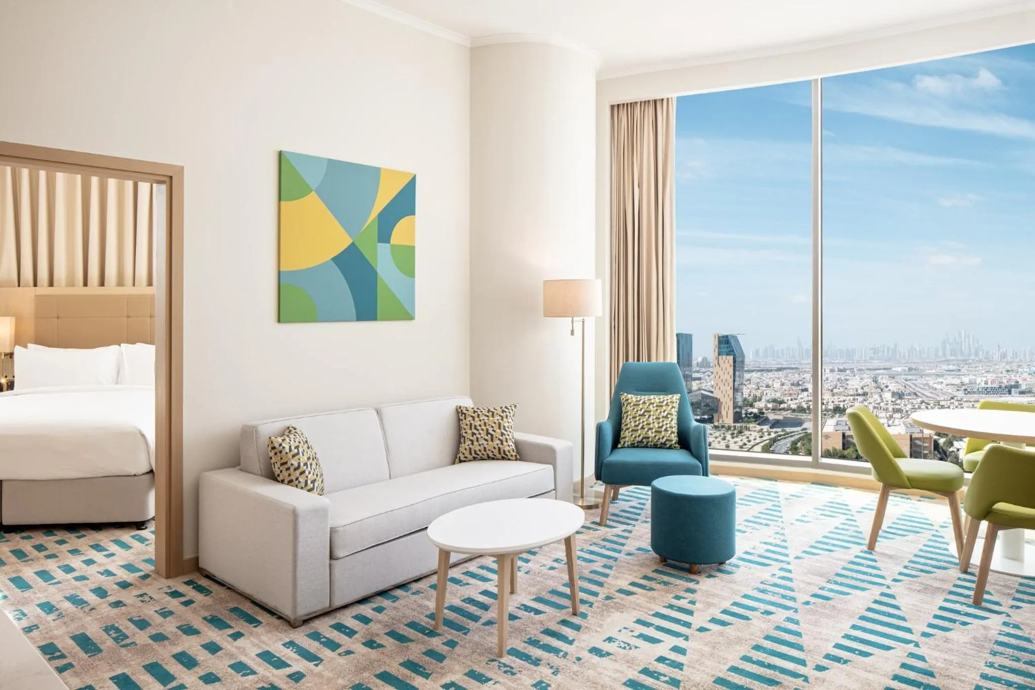 Photo of the whole room, Bed in Holiday Inn & Suites - Dubai Science Park by IHG