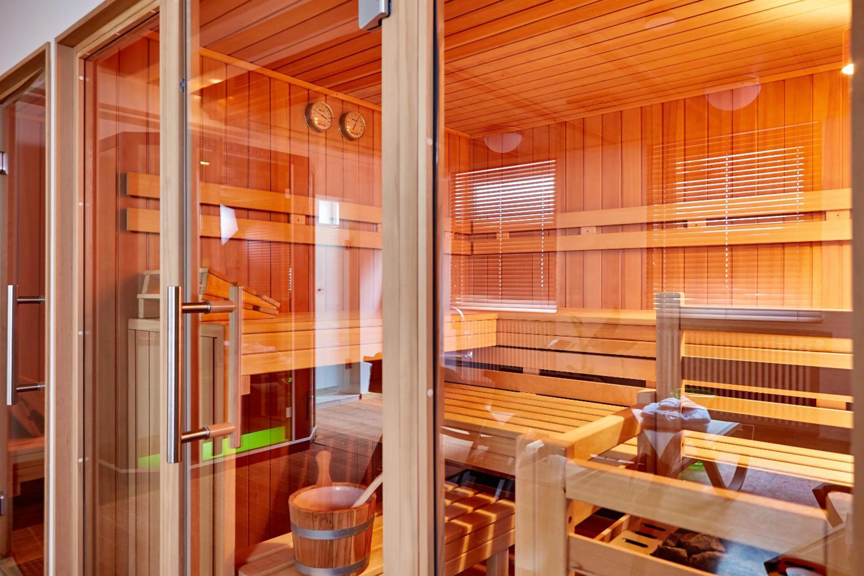 Sauna in Zum Turm - Apartments und Gästezimmer