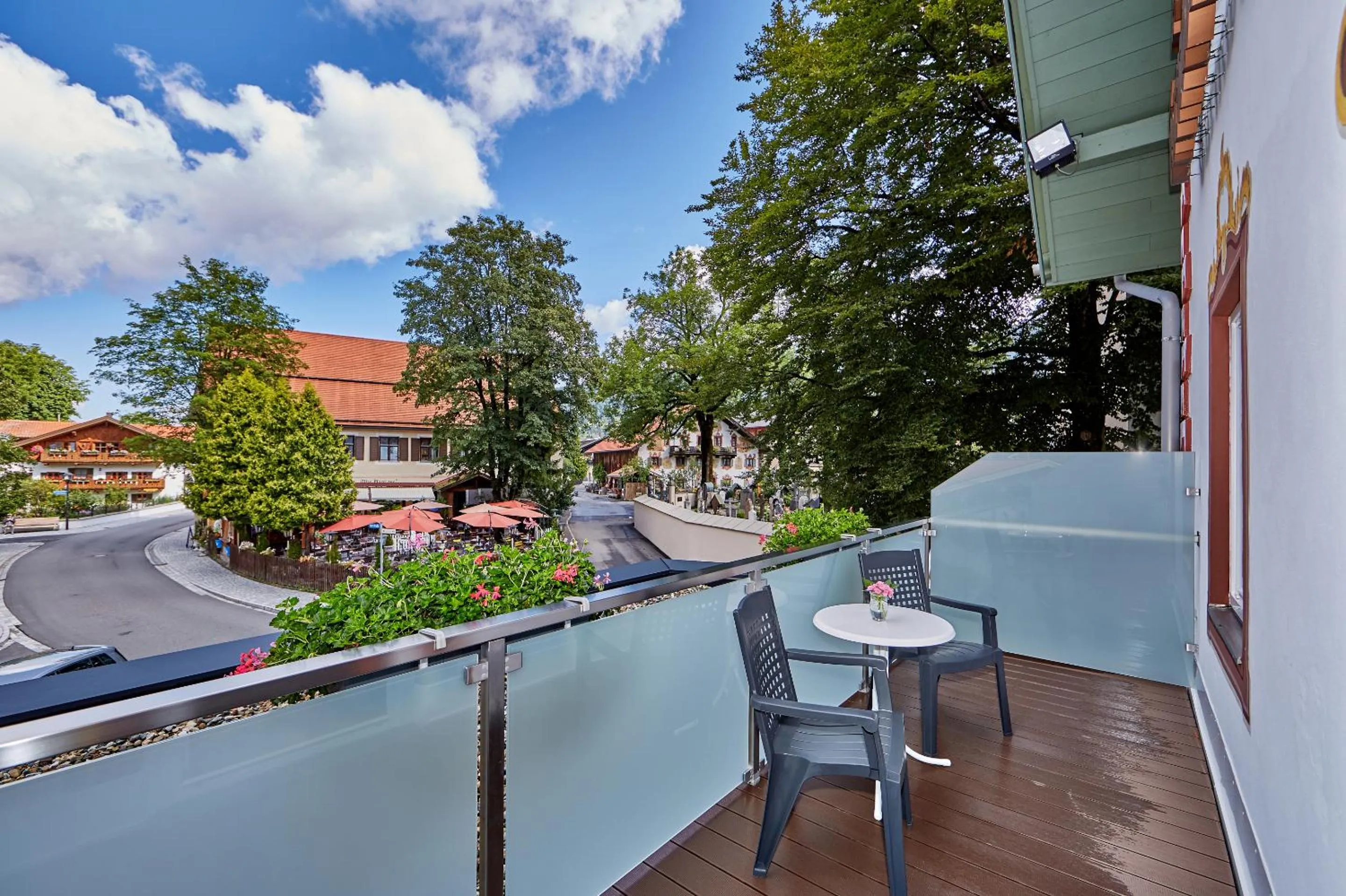 Balcony/Terrace in Zum Turm - Apartments und Gästezimmer