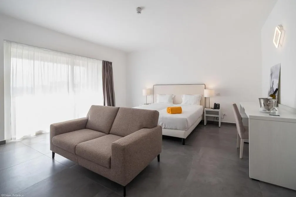 Bed in Oasis White Hotel