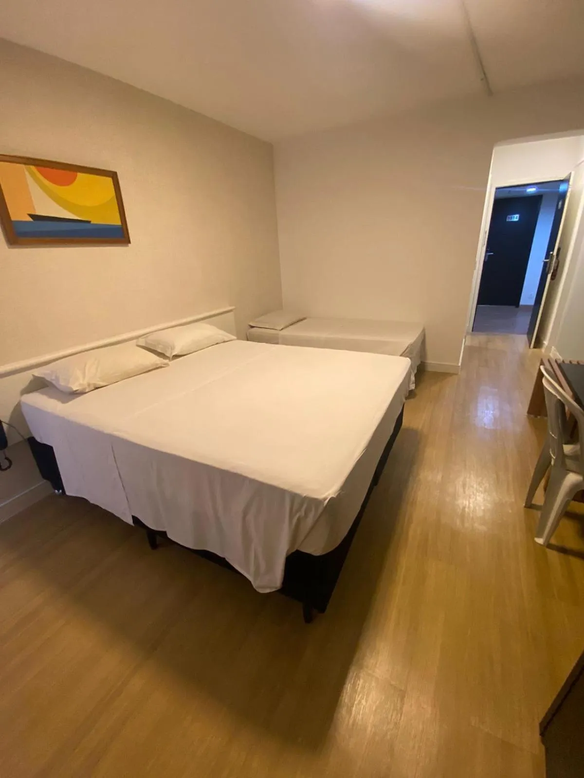 Bed in Garvey Park Hotel