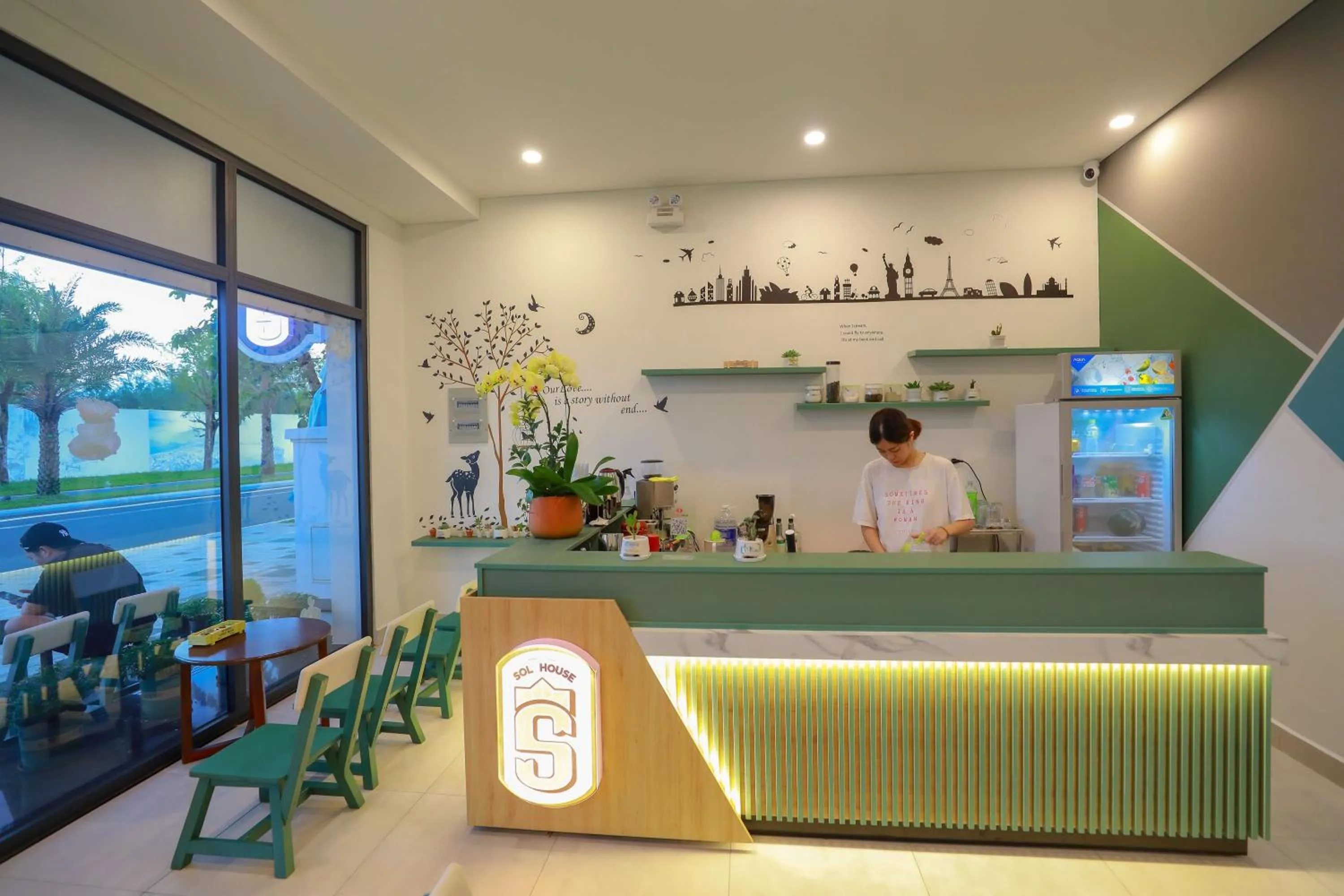 Lobby or reception in The Sol House