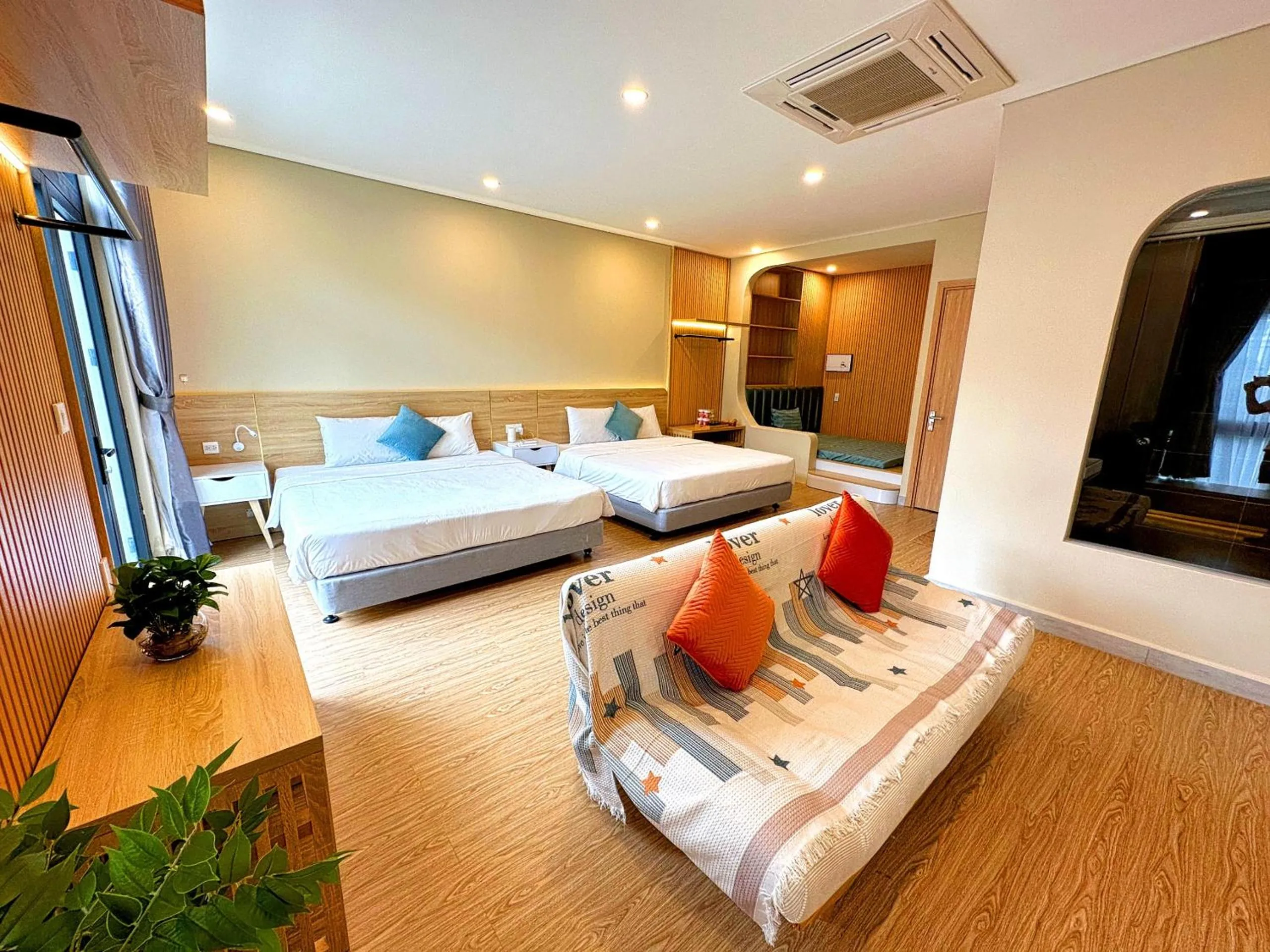 Bed in The Sol Grand World Phu Quoc
