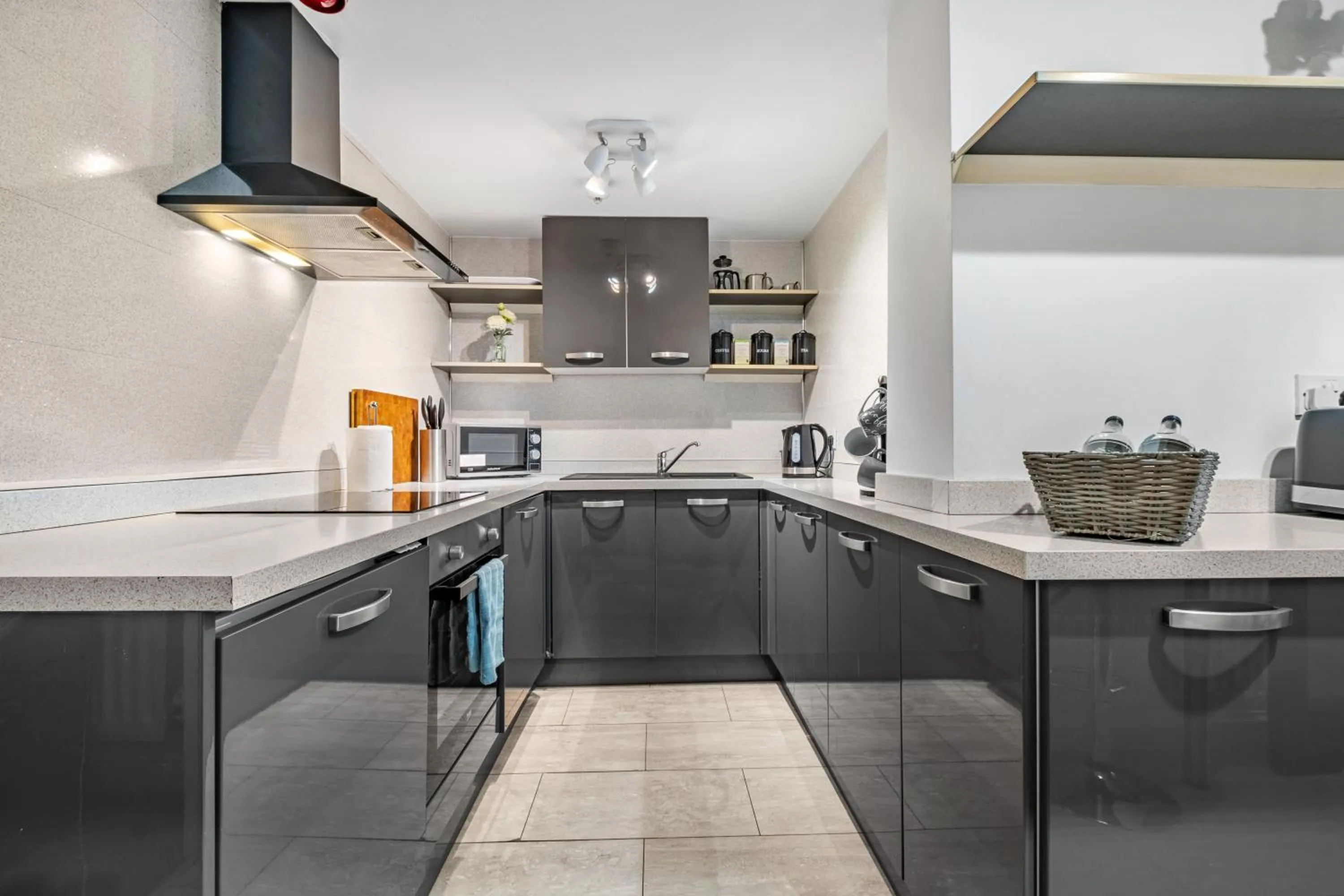 Kitchen or kitchenette in Great North Getaways - Newcastle upon Tyne