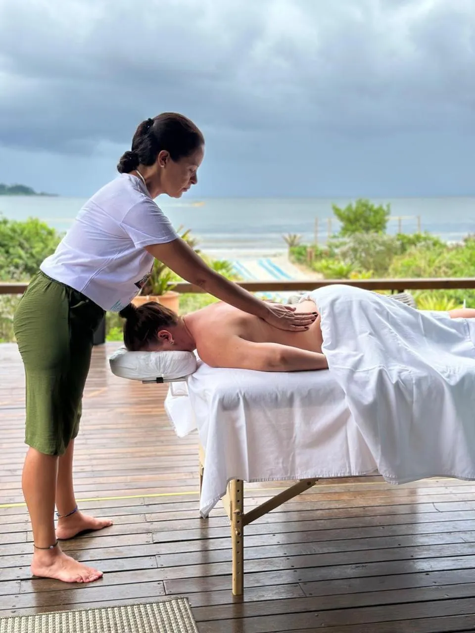 People in Ilha do Mel Lodges