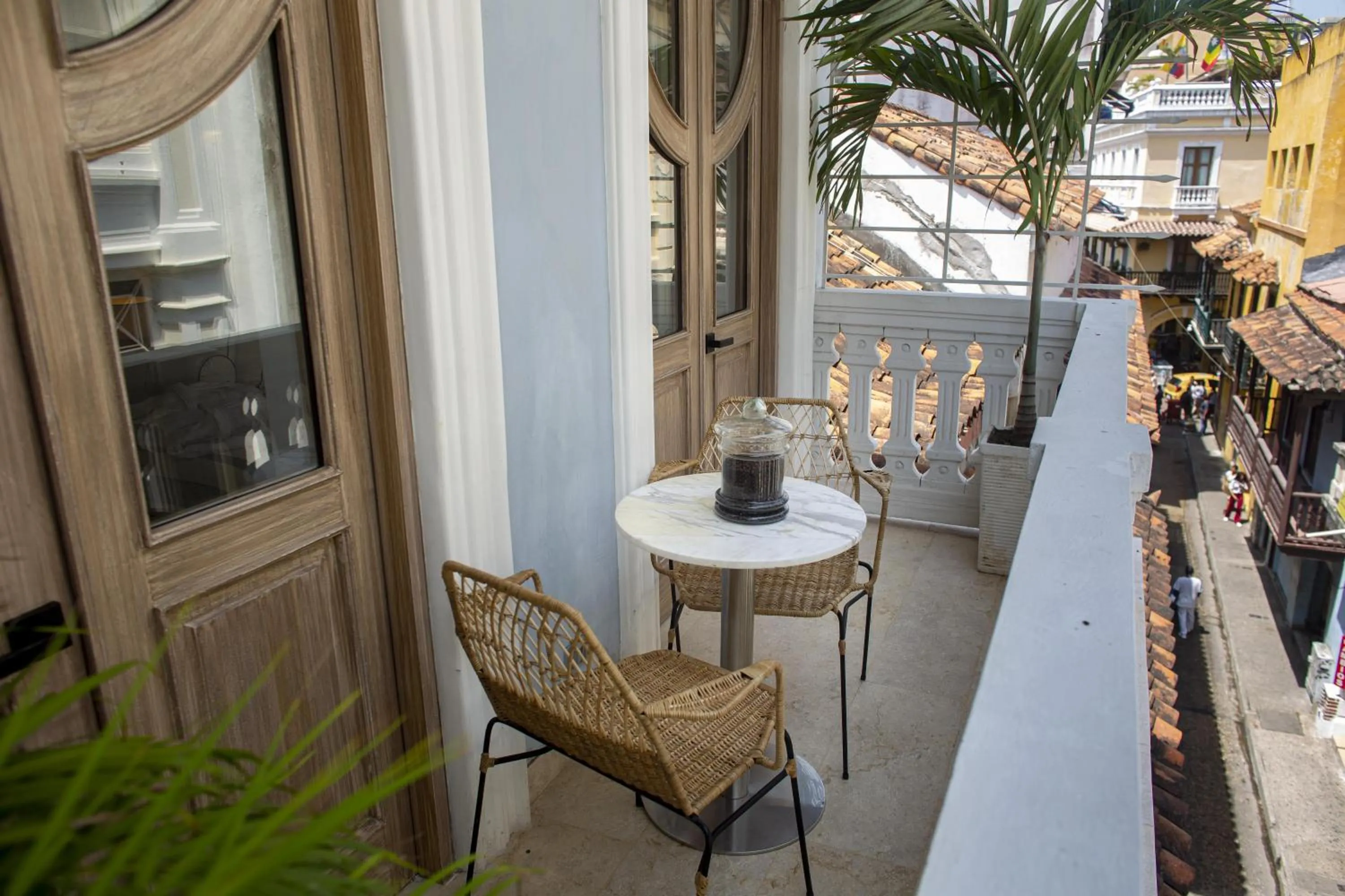 Balcony/Terrace in Sol de Alba Hotel Boutique