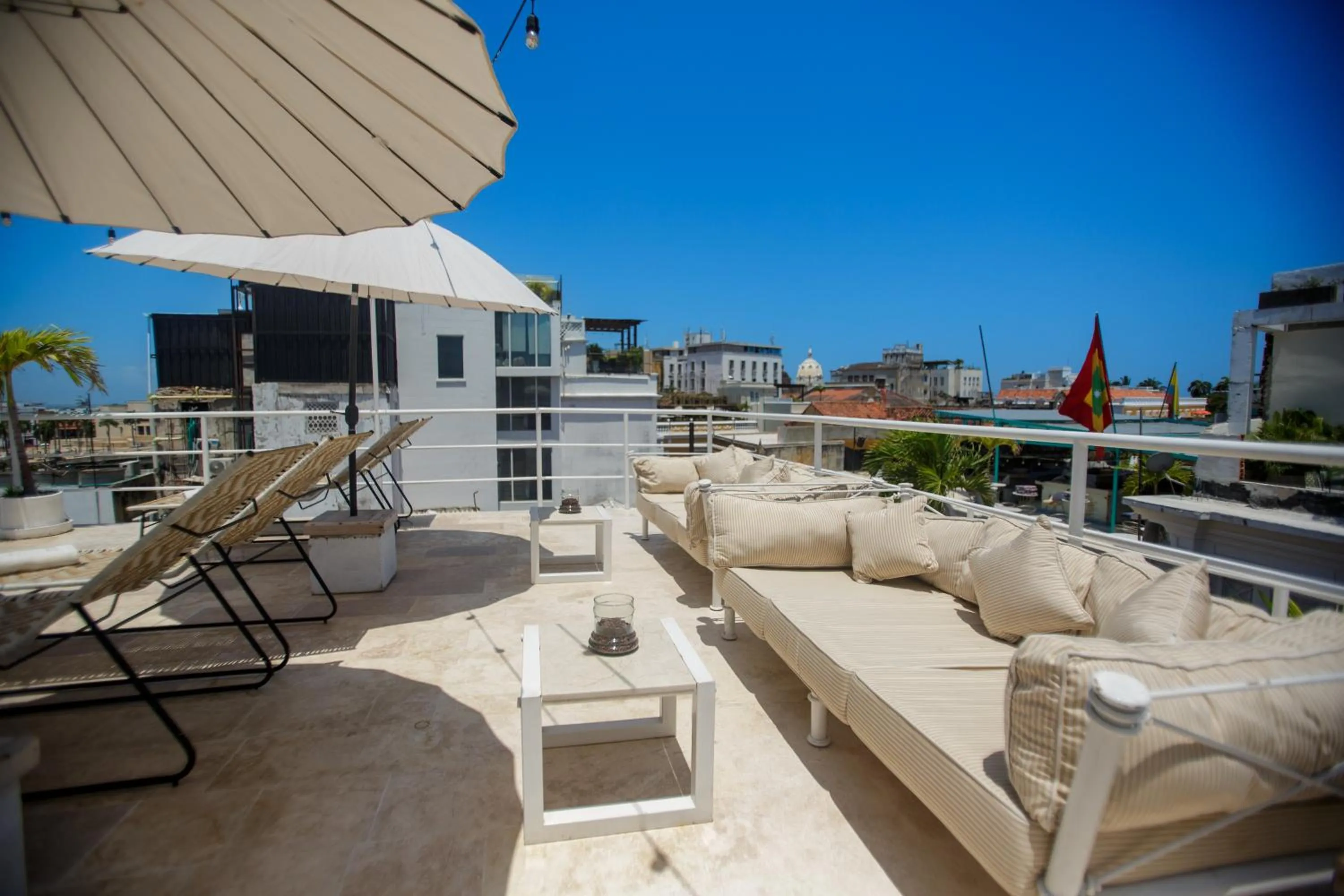 Balcony/Terrace in Sol de Alba Hotel Boutique