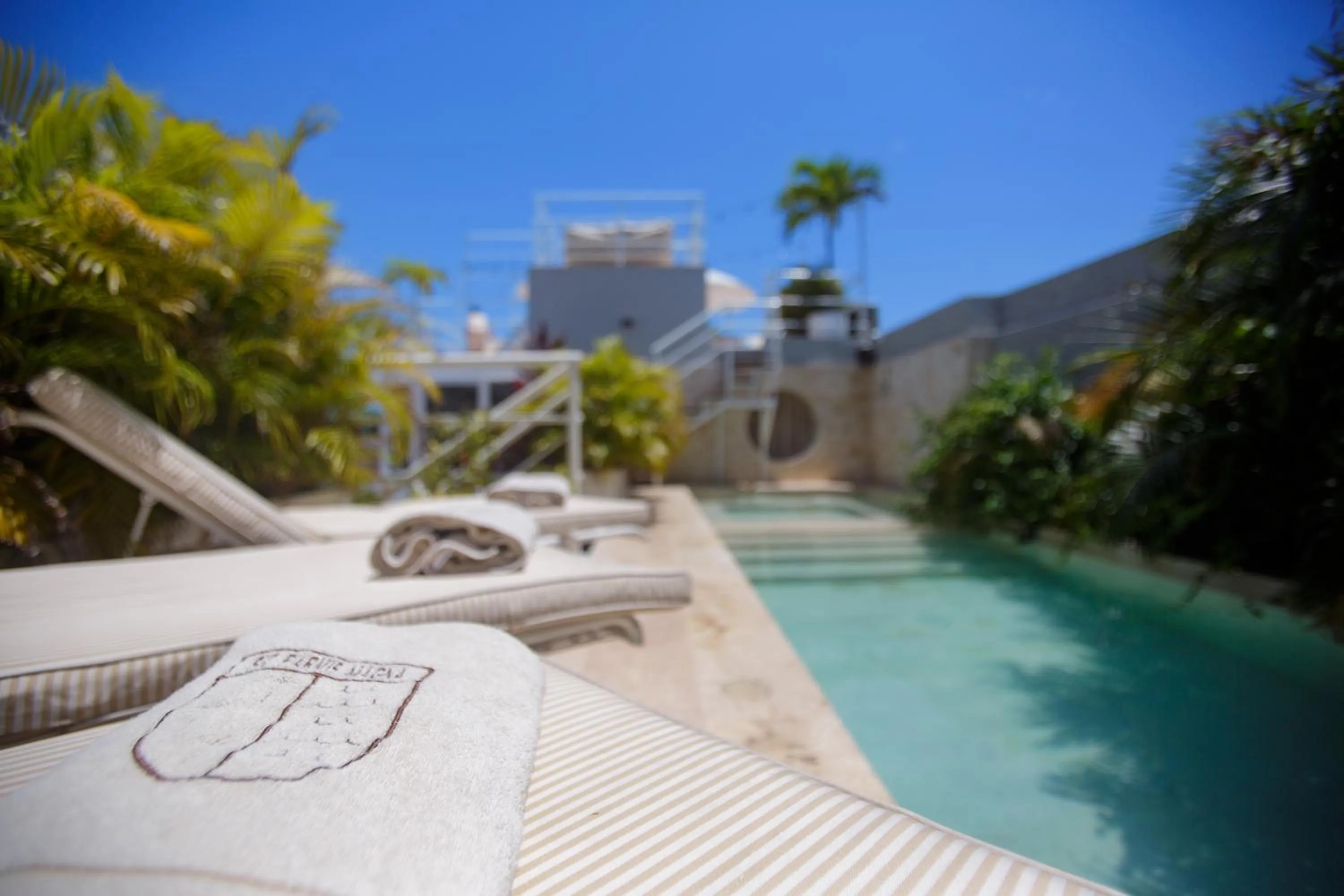 Pool view in Sol de Alba Hotel Boutique
