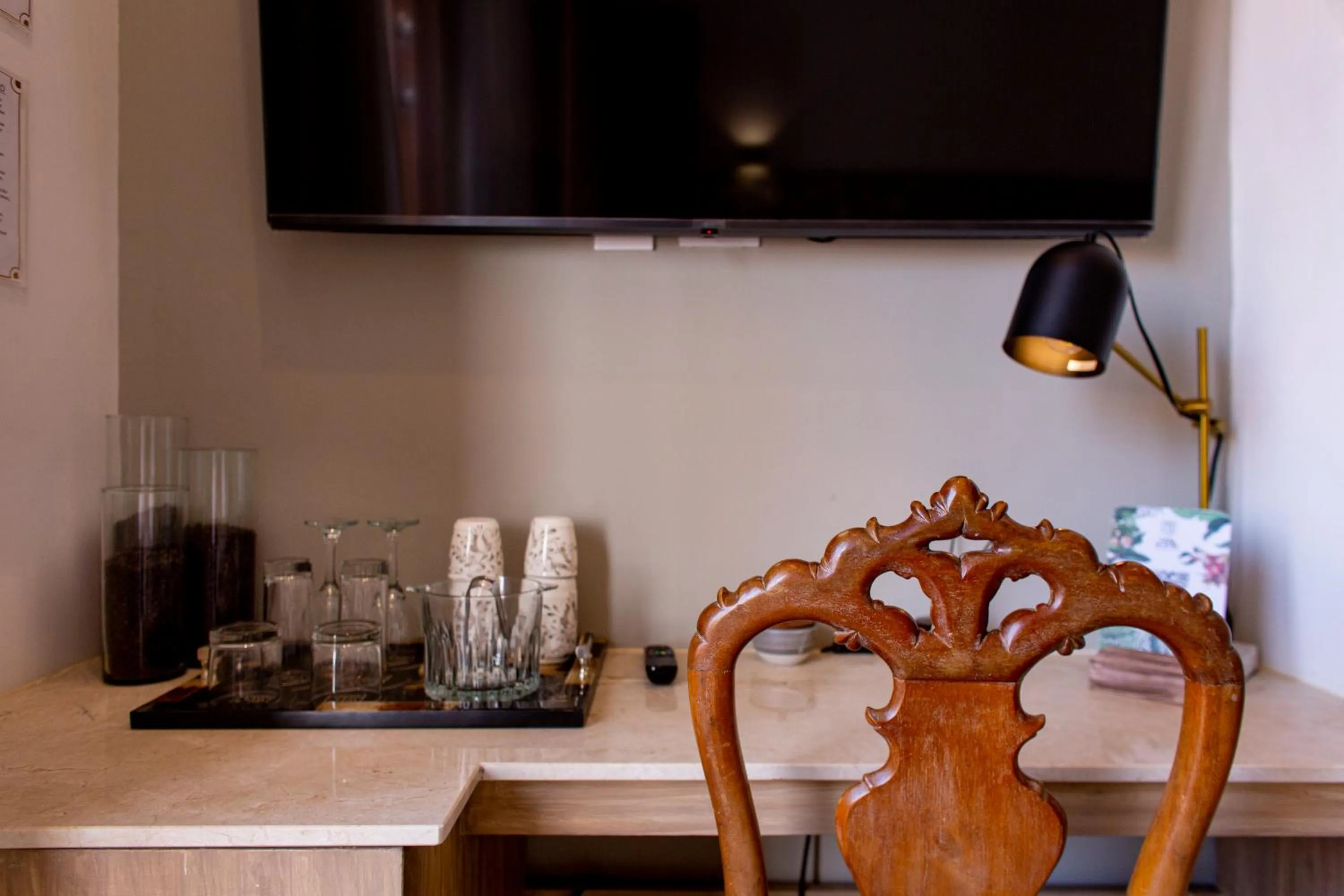 TV and multimedia in Sol de Alba Hotel Boutique