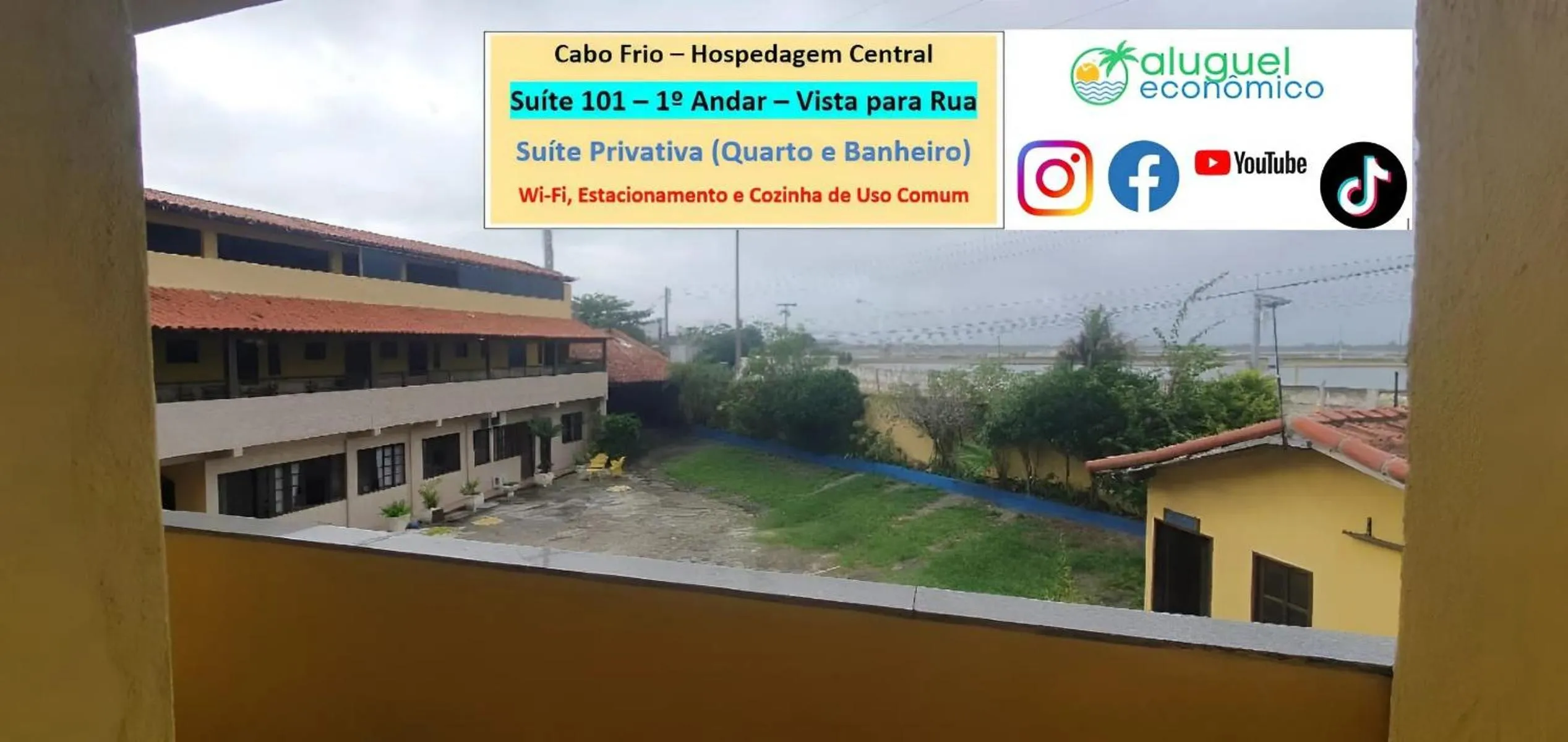 View (from property/room) in Cabo Frio - Hospedagem Central - Aluguel Econômico