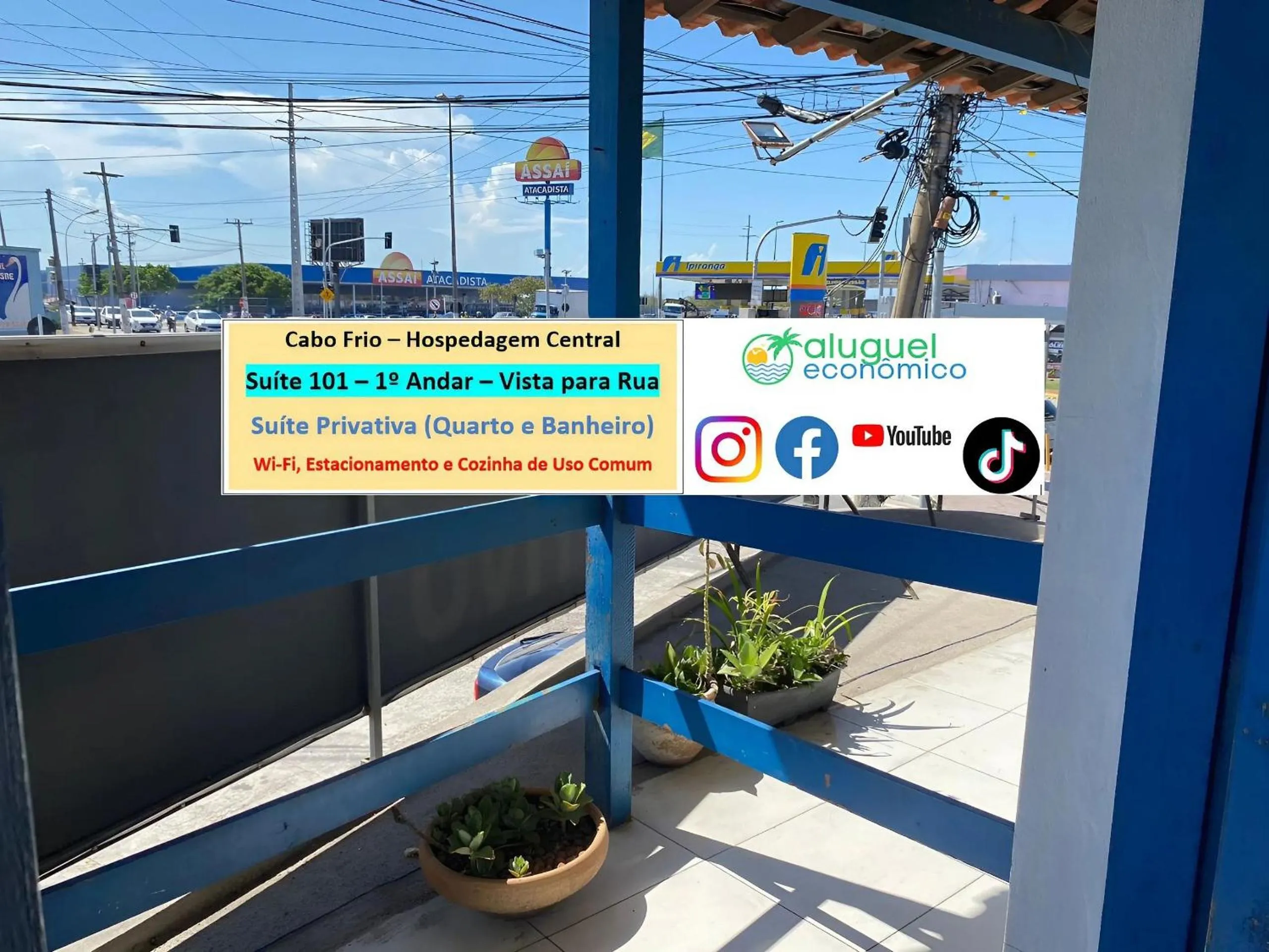 View (from property/room) in Cabo Frio - Hospedagem Central - Aluguel Econômico