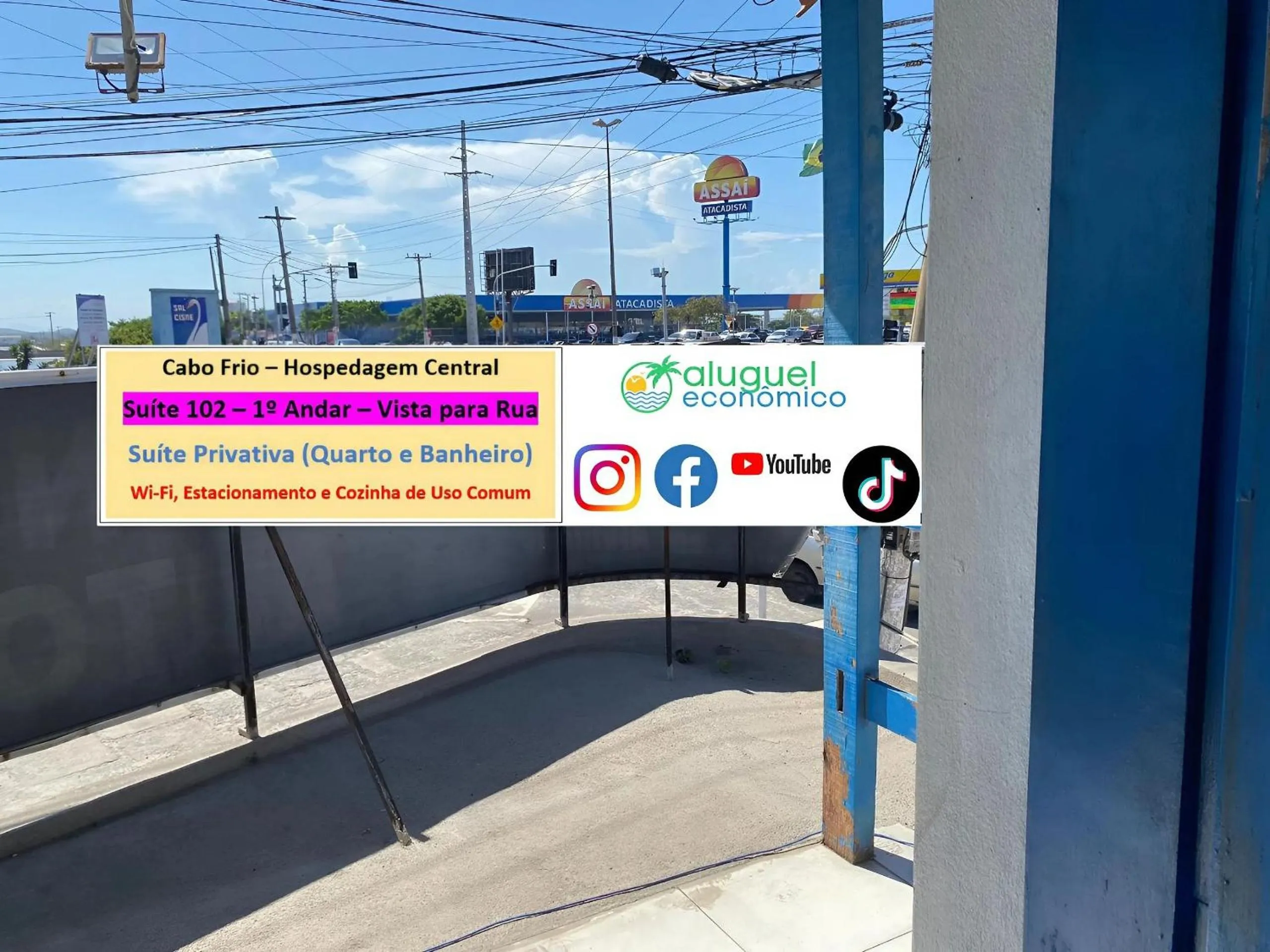 View (from property/room) in Cabo Frio - Hospedagem Central - Aluguel Econômico