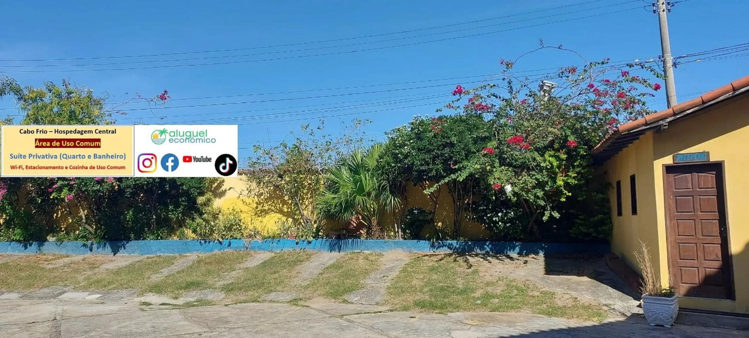 Facade/entrance in Cabo Frio - Hospedagem Central - Aluguel Econômico