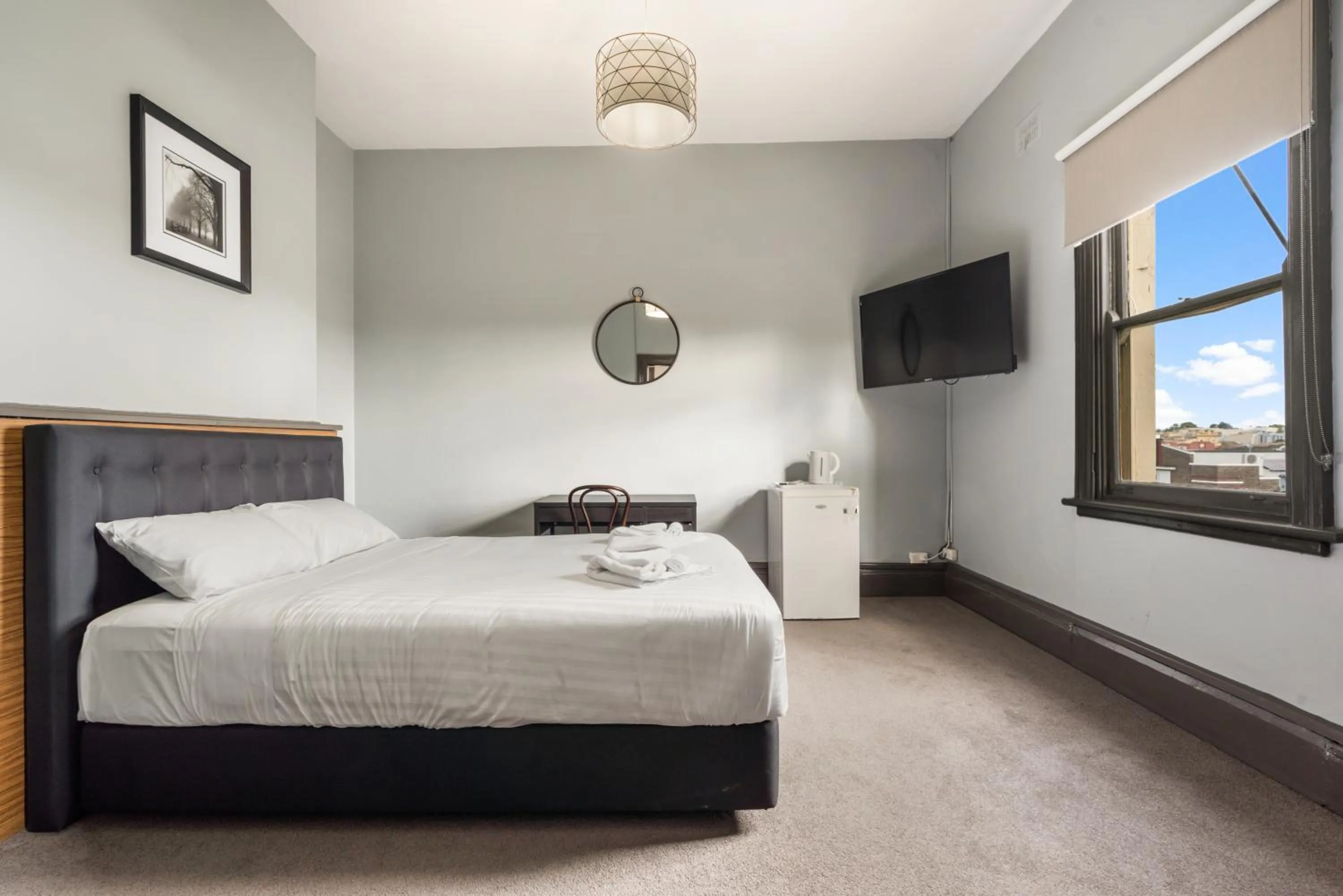 Bed in The Great Western Hotel