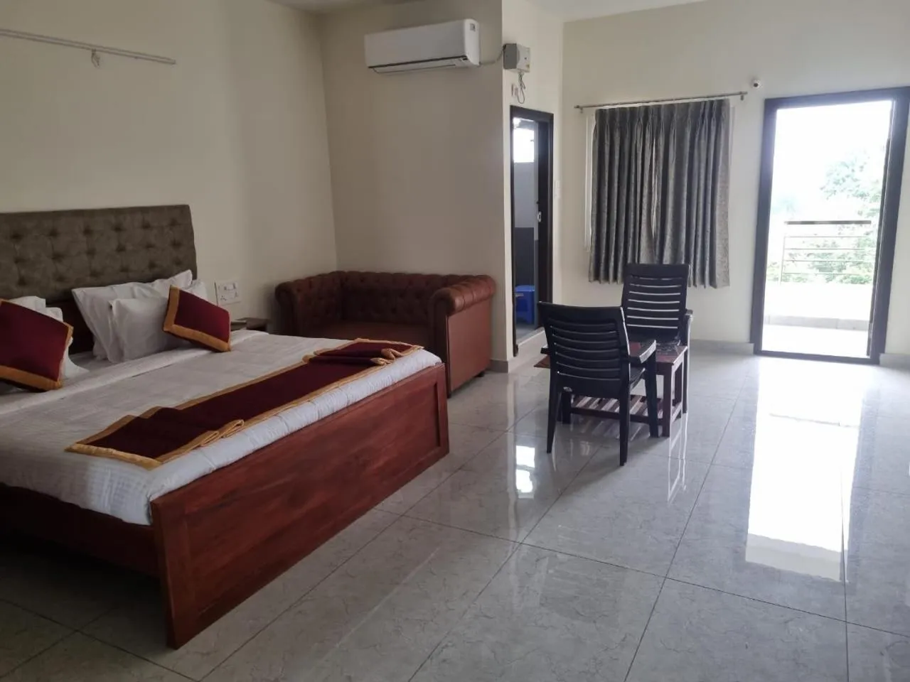 Seating area, Bed in PPH Living KVR Residency