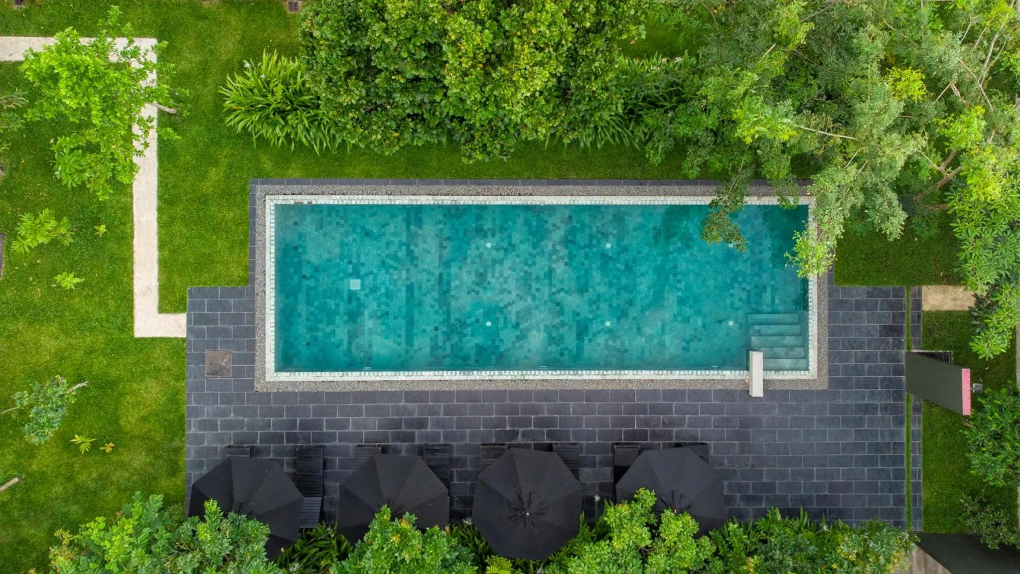 Garden view in Splendour Residence
