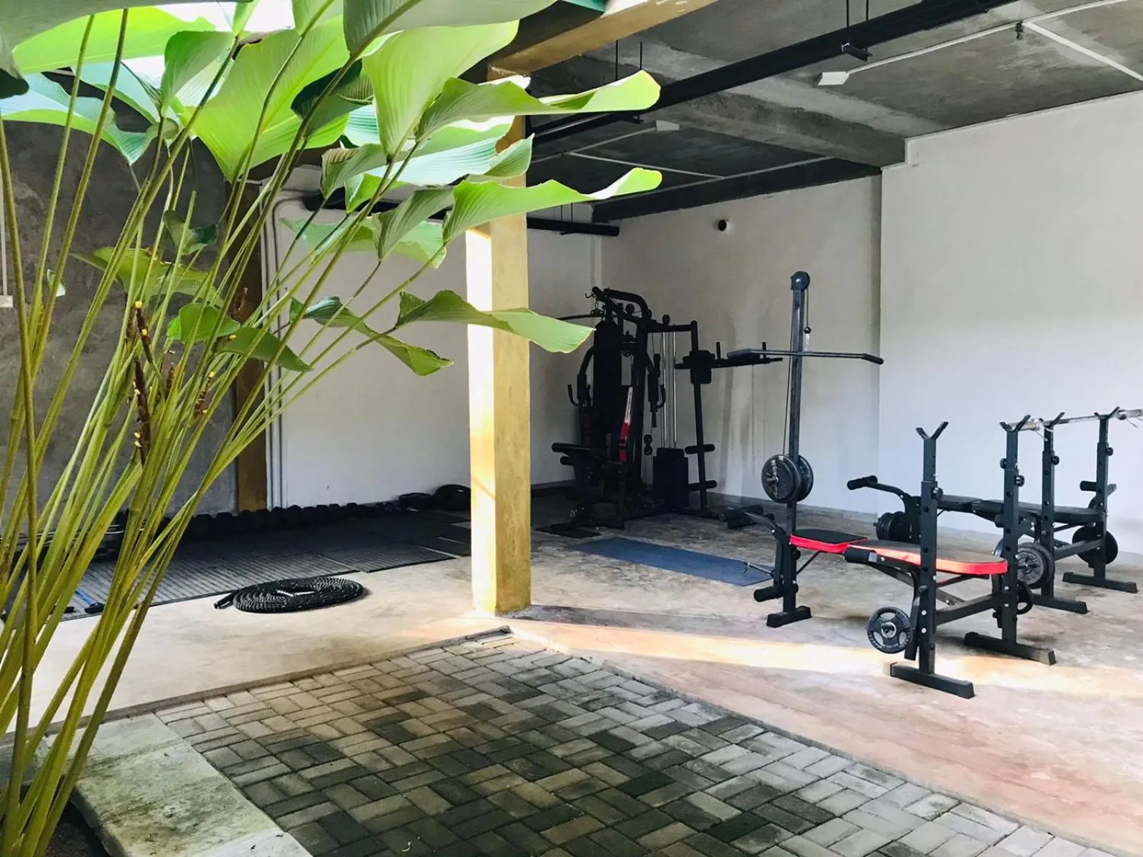 Fitness centre/facilities in The Coastal Village Cabanas