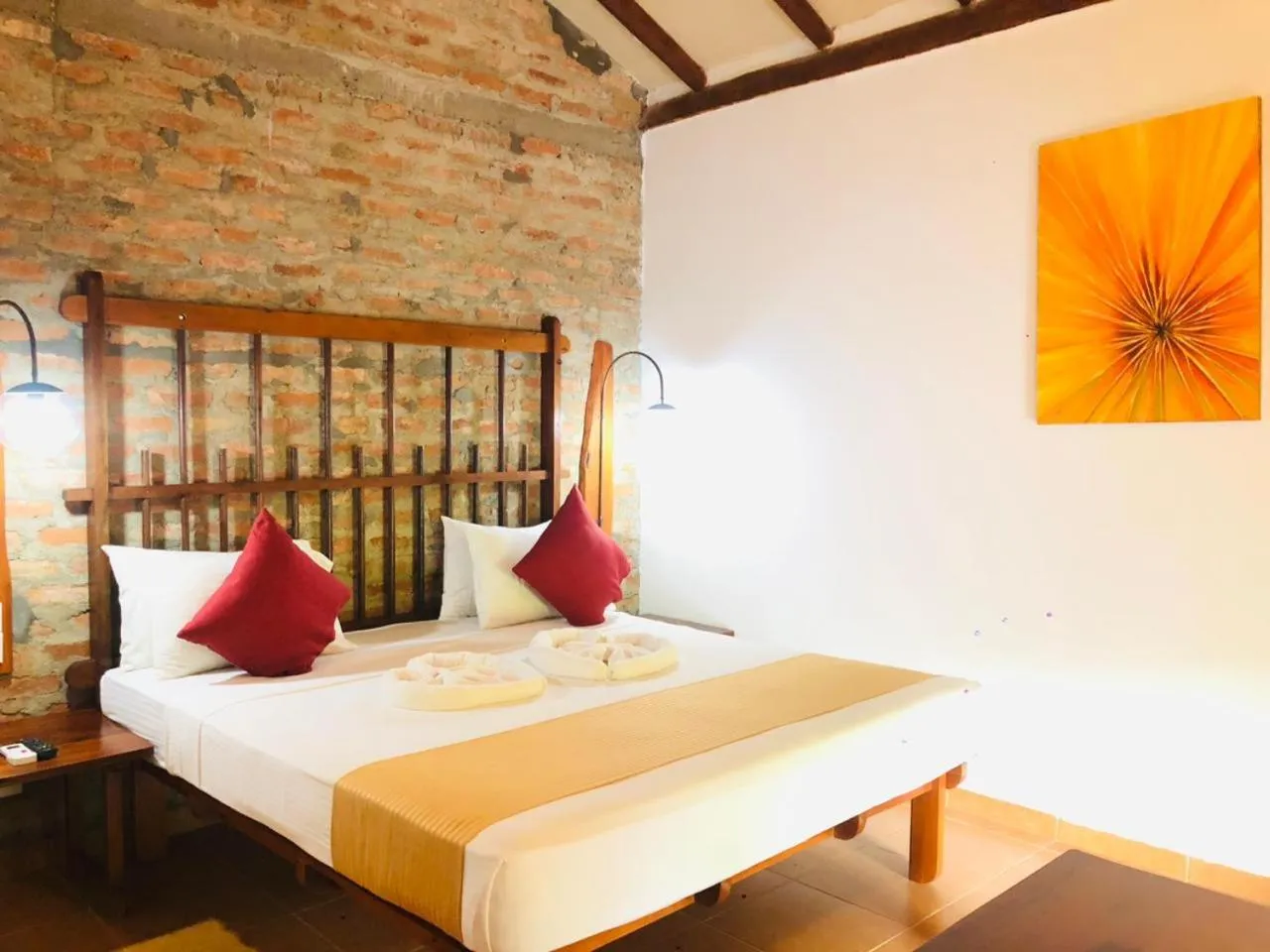 Bed in The Coastal Village Cabanas