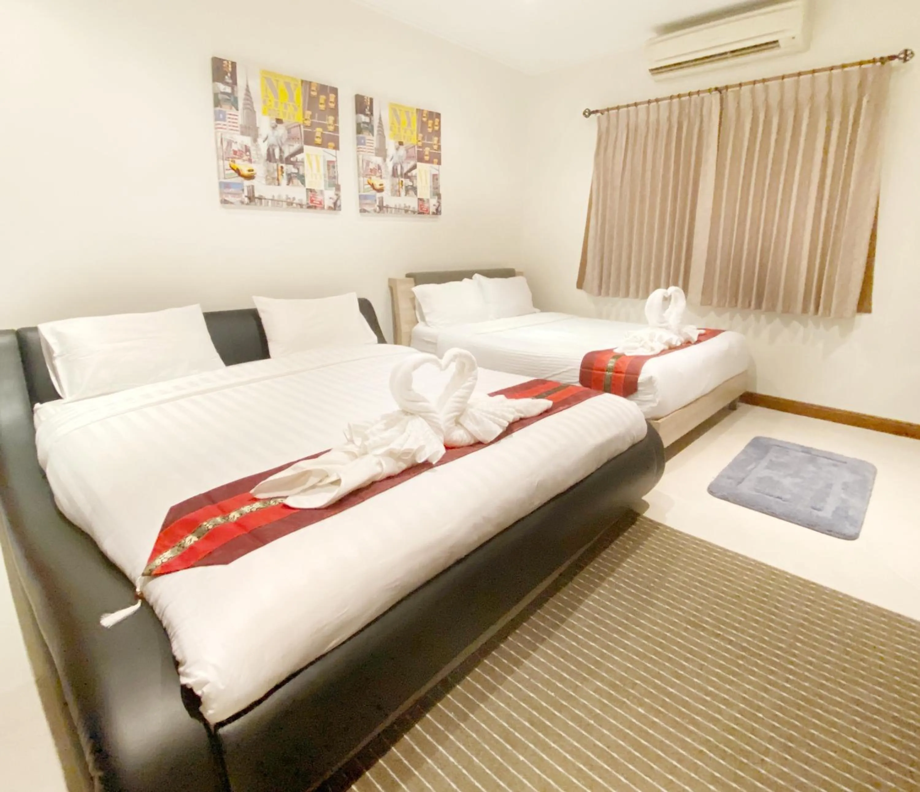 Bedroom, Bed in Sunny1 villa Pattaya