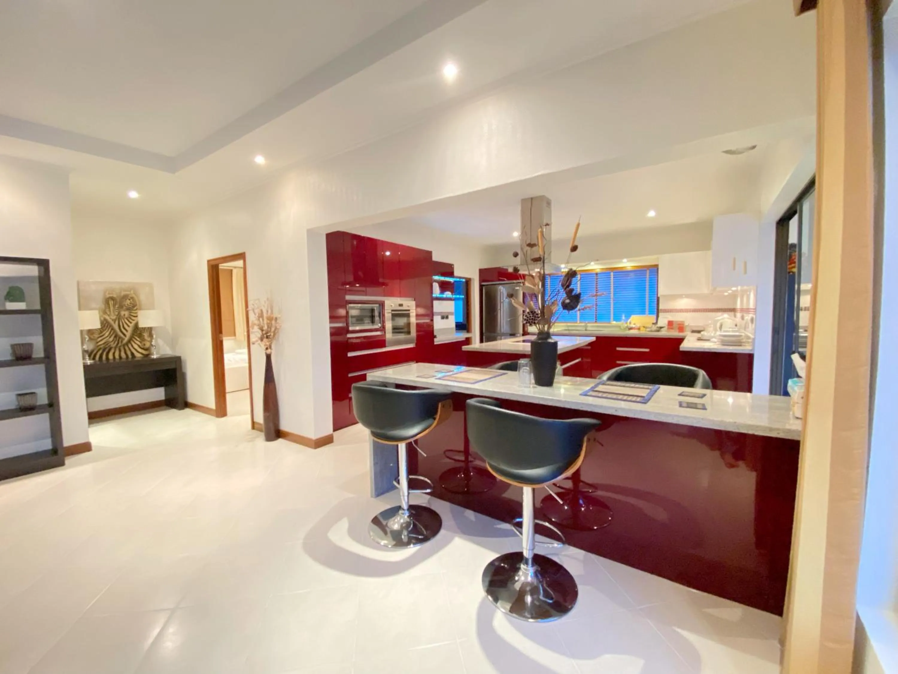 Kitchen or kitchenette in Sunny1 villa Pattaya