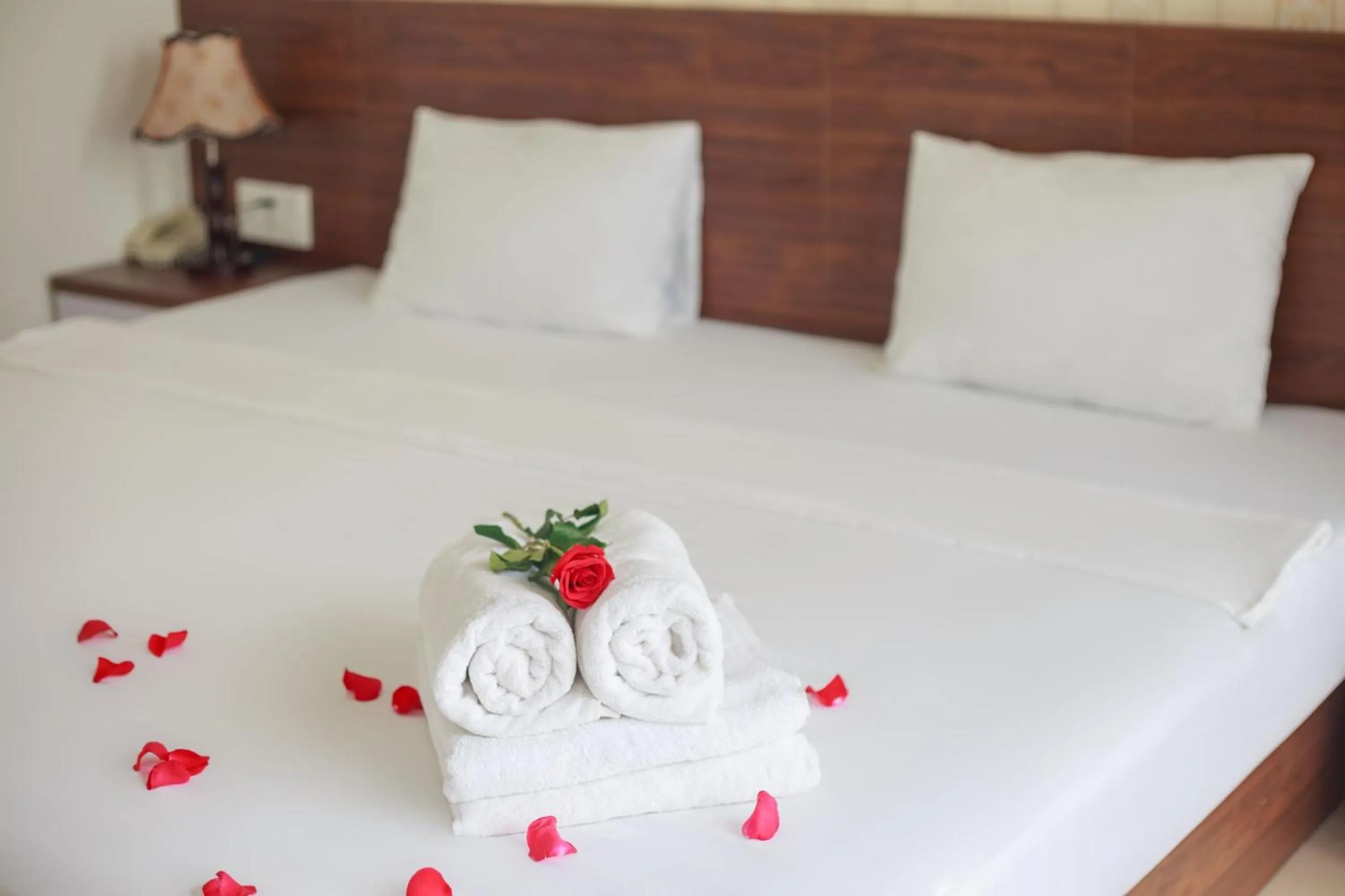 Bedroom, Bed in Ha Nhung Hotel Nha Trang