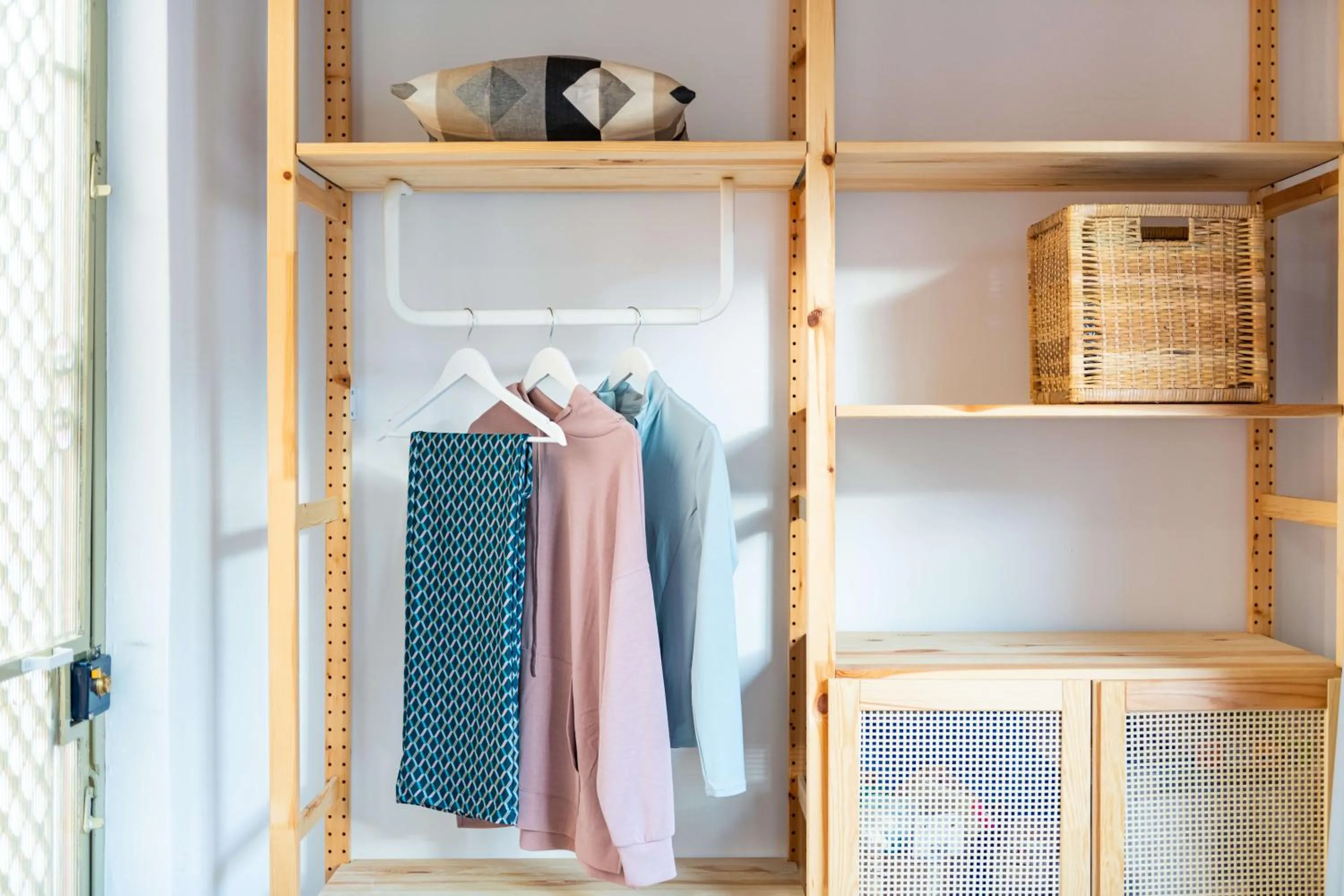 wardrobe in Modita Boutique Apartments