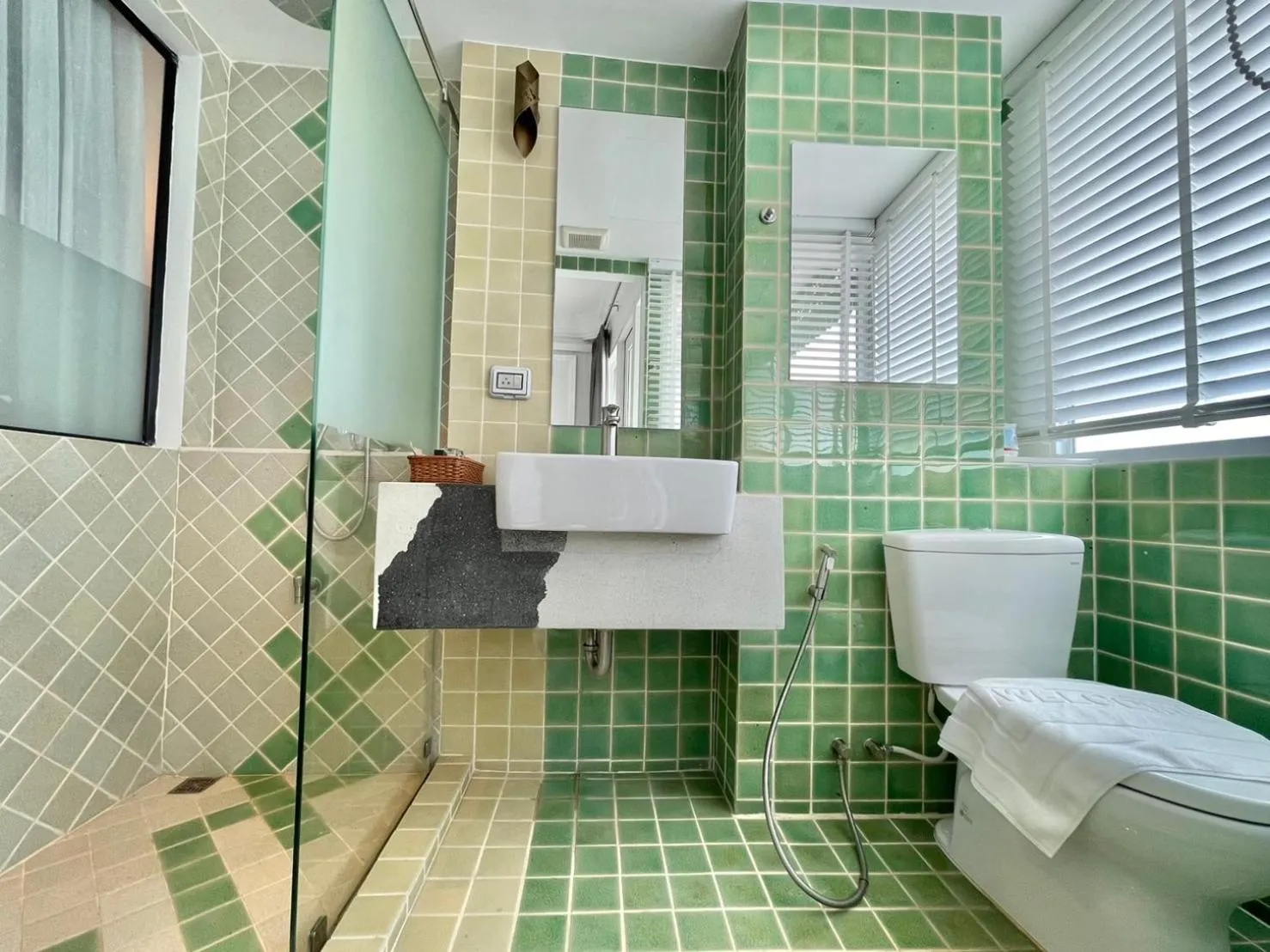 Bathroom in Wiang Ville Boutique Hotel