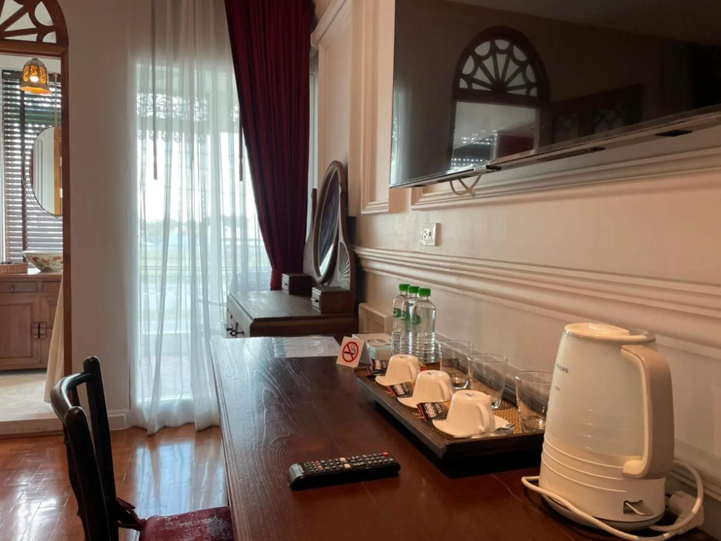 Coffee/tea facilities in Wiang Ville Boutique Hotel