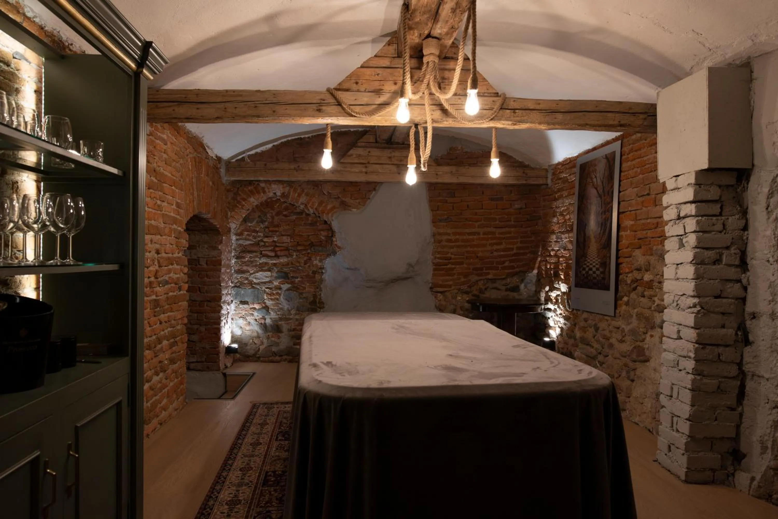 Lounge or bar, Bed in MAGISTER seven