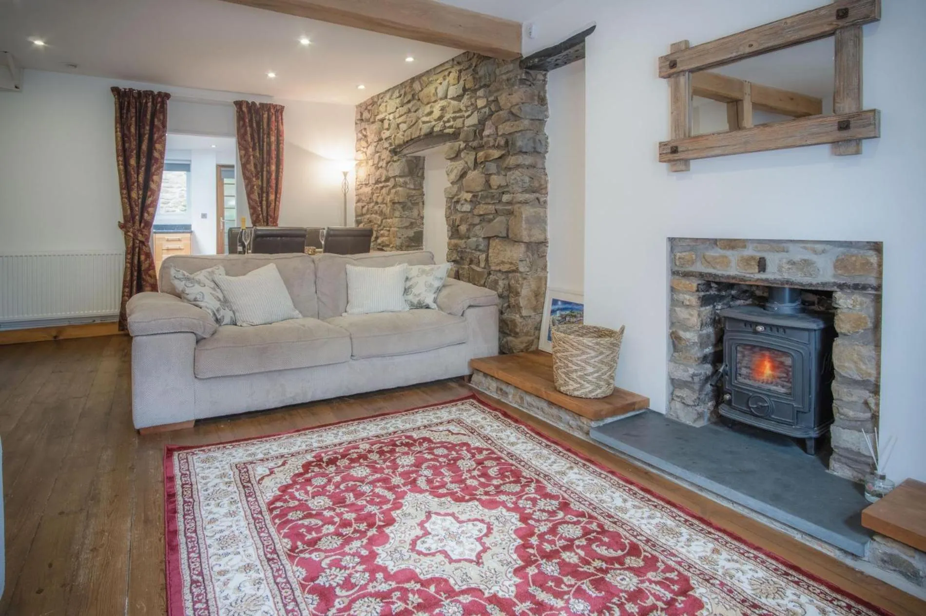 Floor plan in Church Terrace - 3 Bedroom Cottage - Saundersfoot