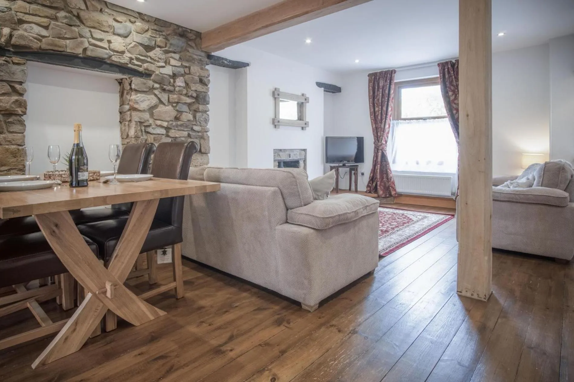 Floor plan in Church Terrace - 3 Bedroom Cottage - Saundersfoot