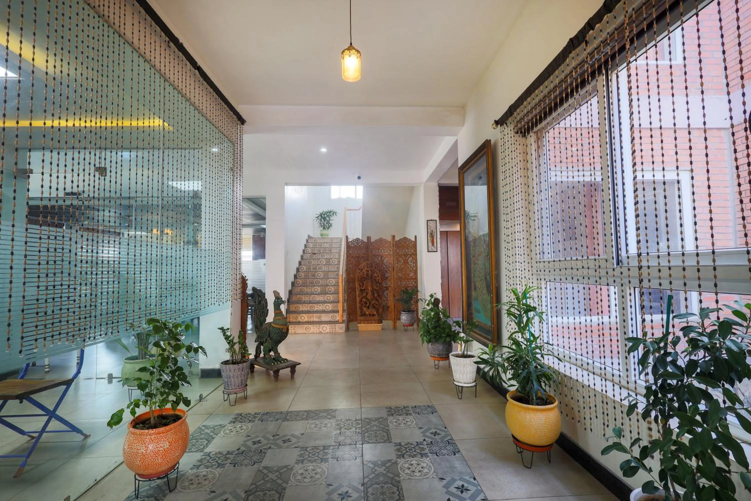 Decorative detail in InnBox Farmstay - Rajpura Punjab