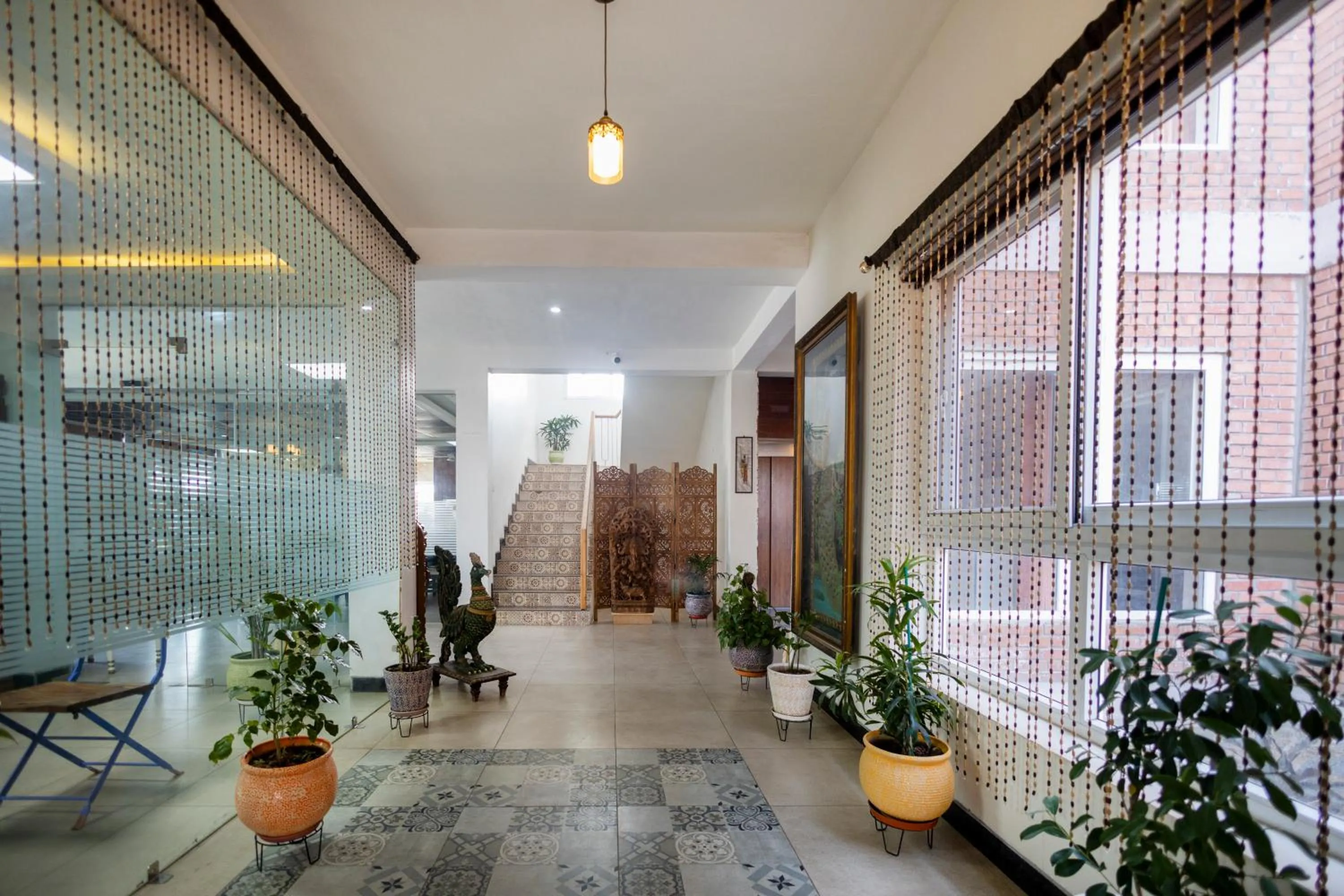 Lobby or reception in InnBox Farmstay - Rajpura Punjab