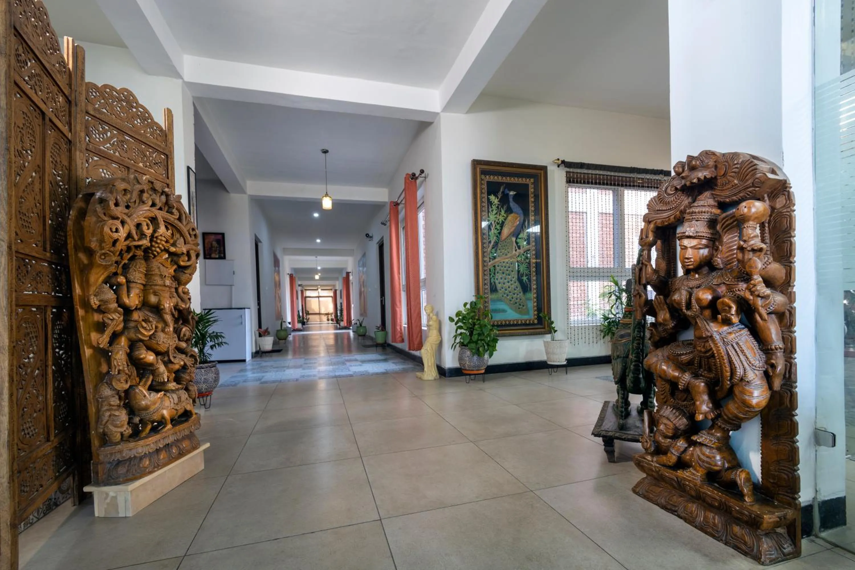 Lobby or reception in InnBox Farmstay - Rajpura Punjab