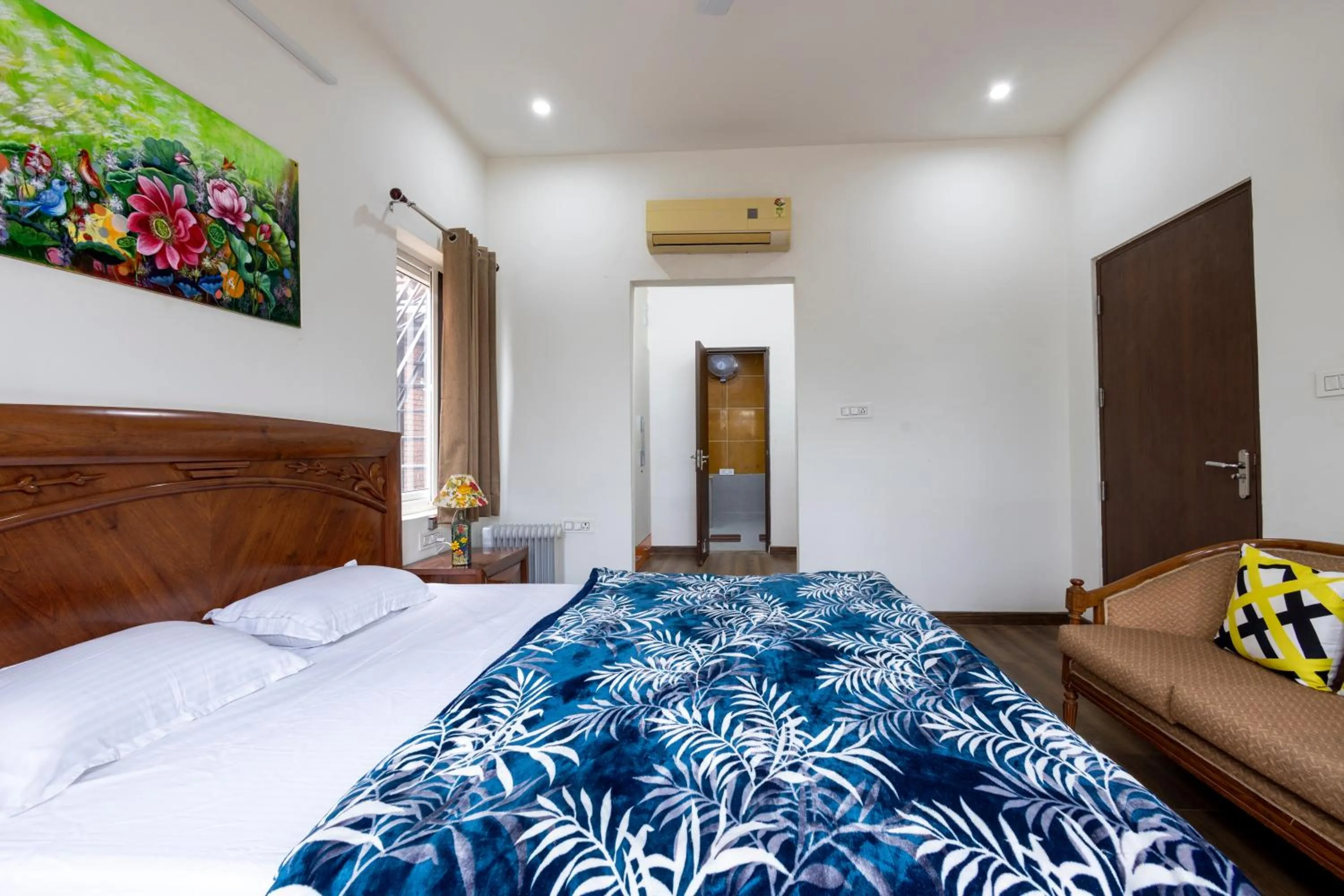 Bed in InnBox Farmstay - Rajpura Punjab