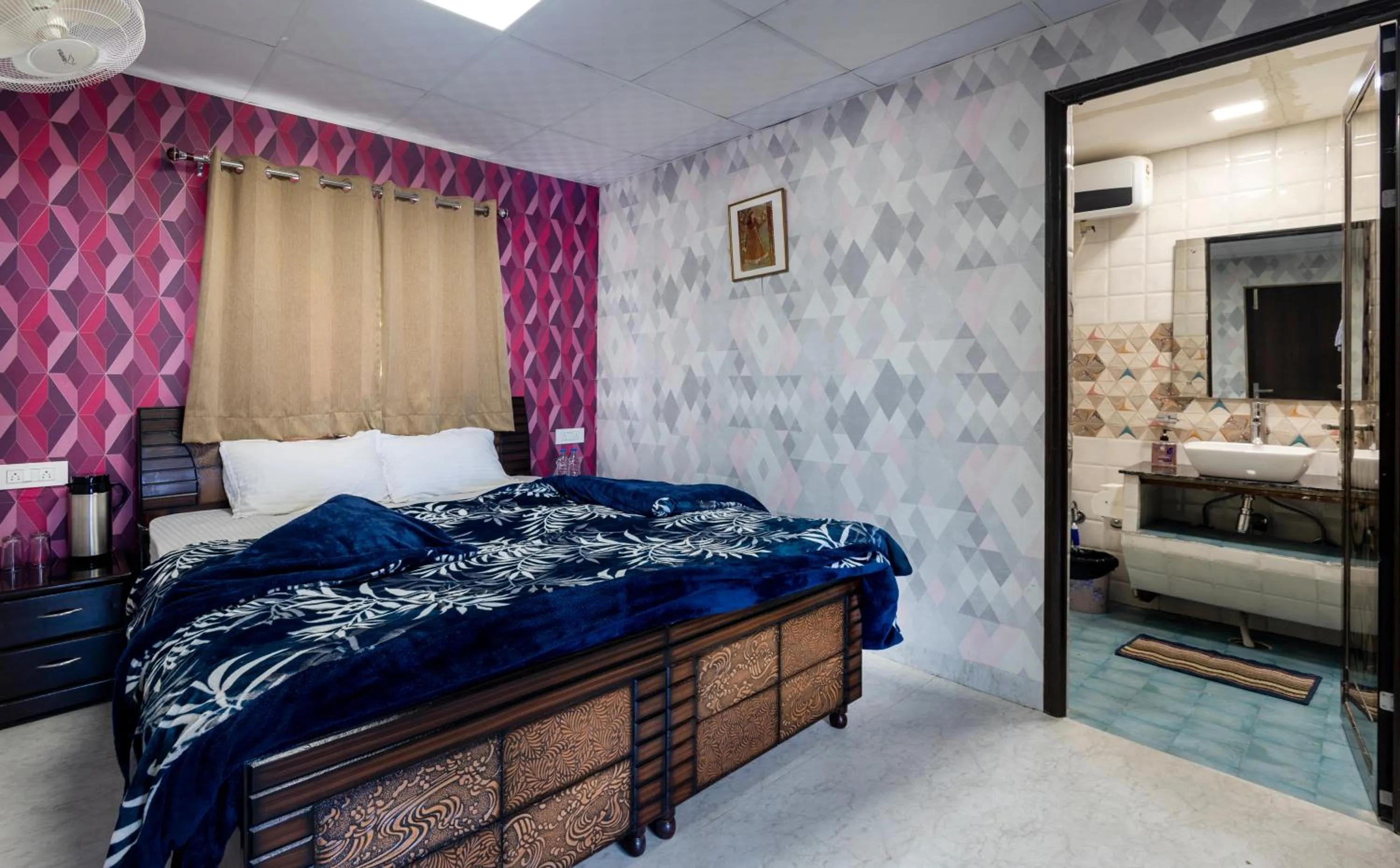 Bed in InnBox Farmstay - Rajpura Punjab