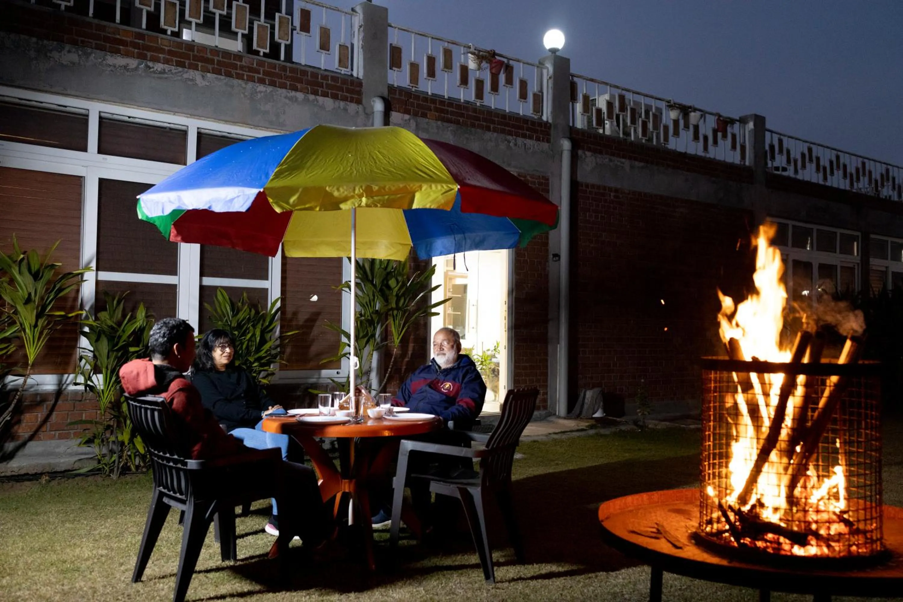 BBQ facilities in InnBox Farmstay - Rajpura Punjab