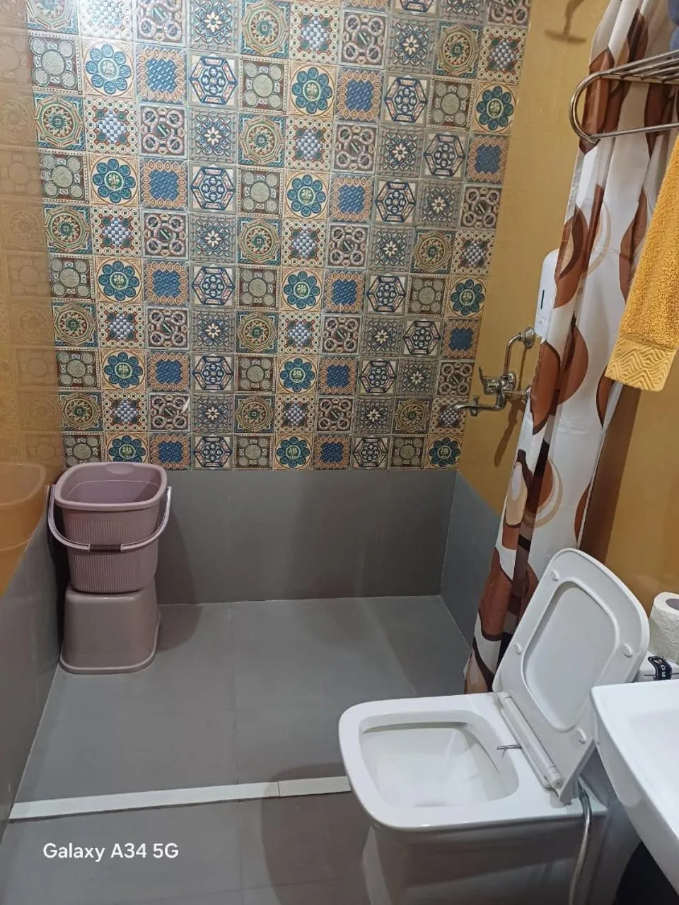Bathroom in InnBox Farmstay - Rajpura Punjab