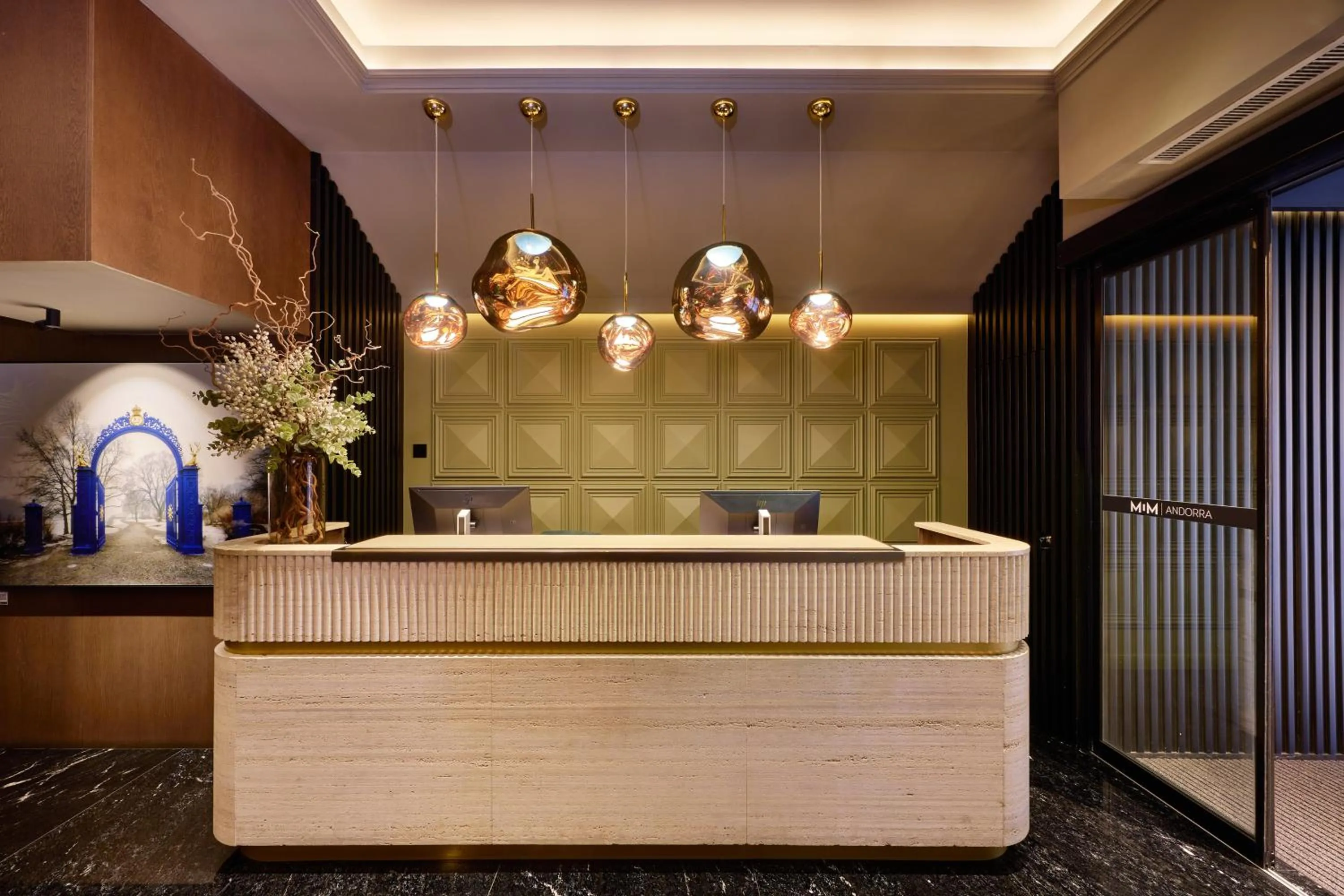Lobby or reception in MIM Andorra Member of Melia Collection