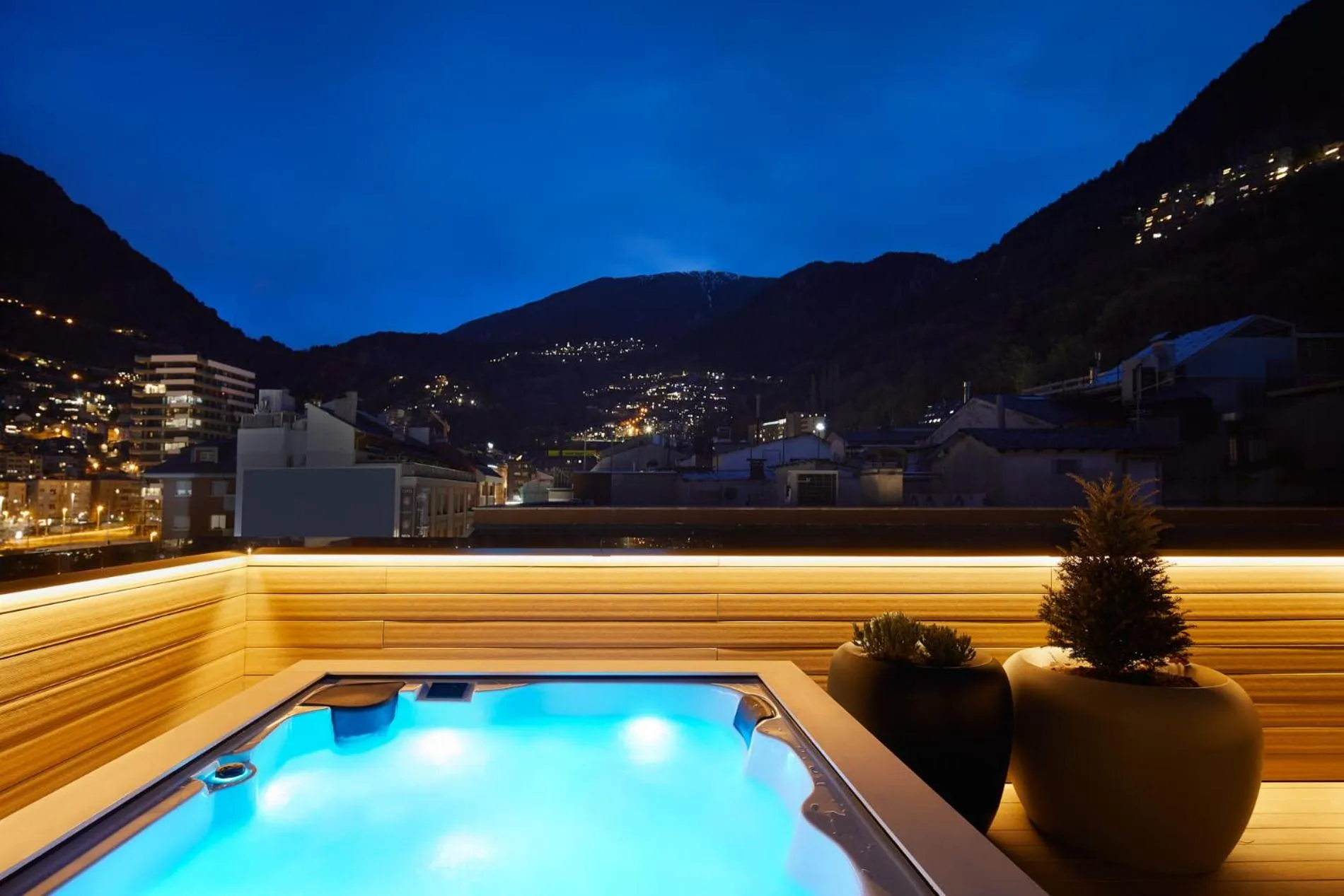 Balcony/Terrace in Hotel MIM Andorra